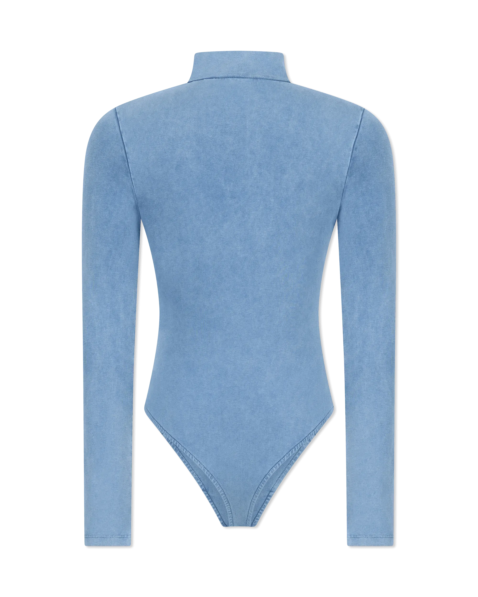Nalinia Half Zip Turtleneck Top - DIHSAN