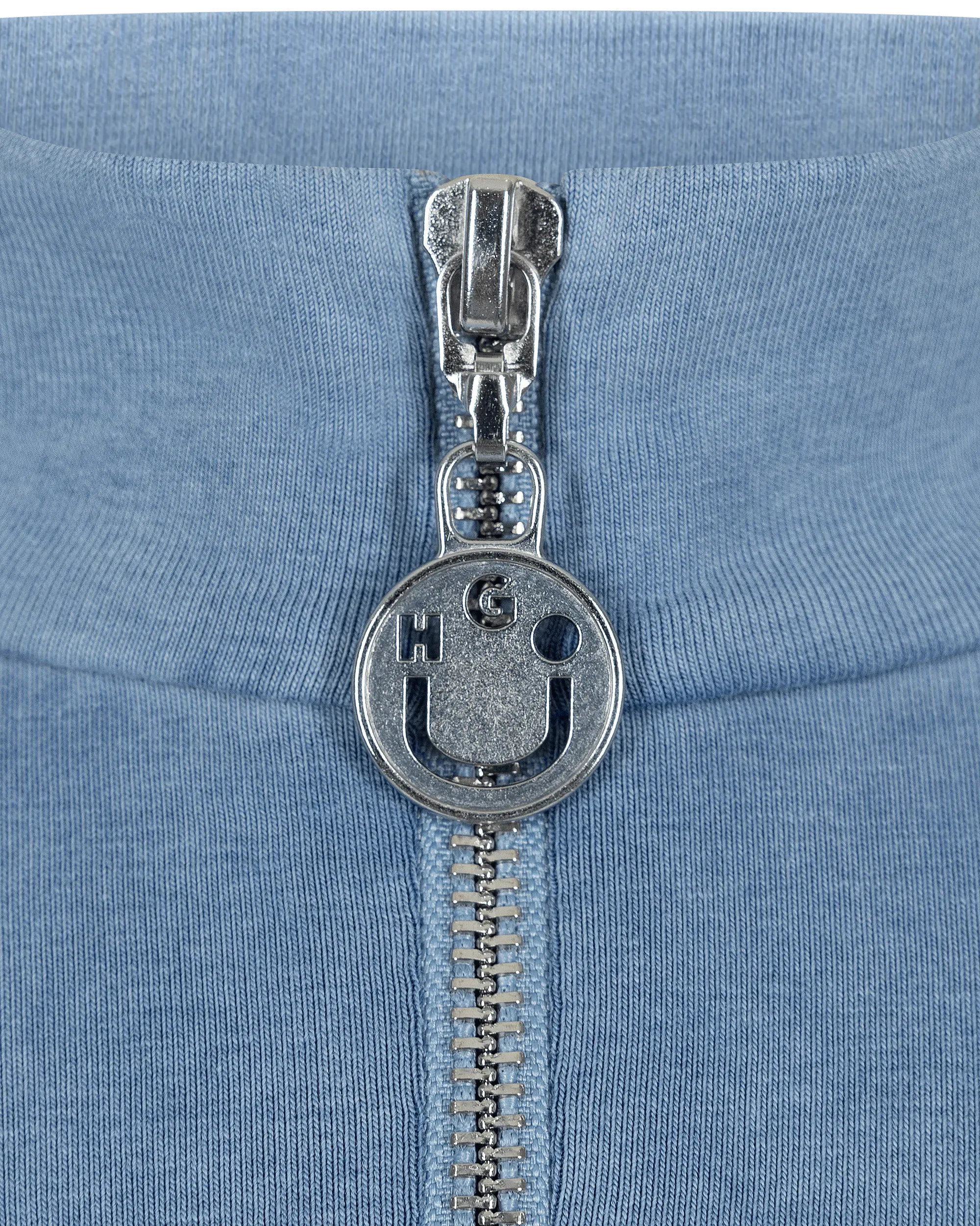 Nalinia Half Zip Turtleneck Top - DIHSAN