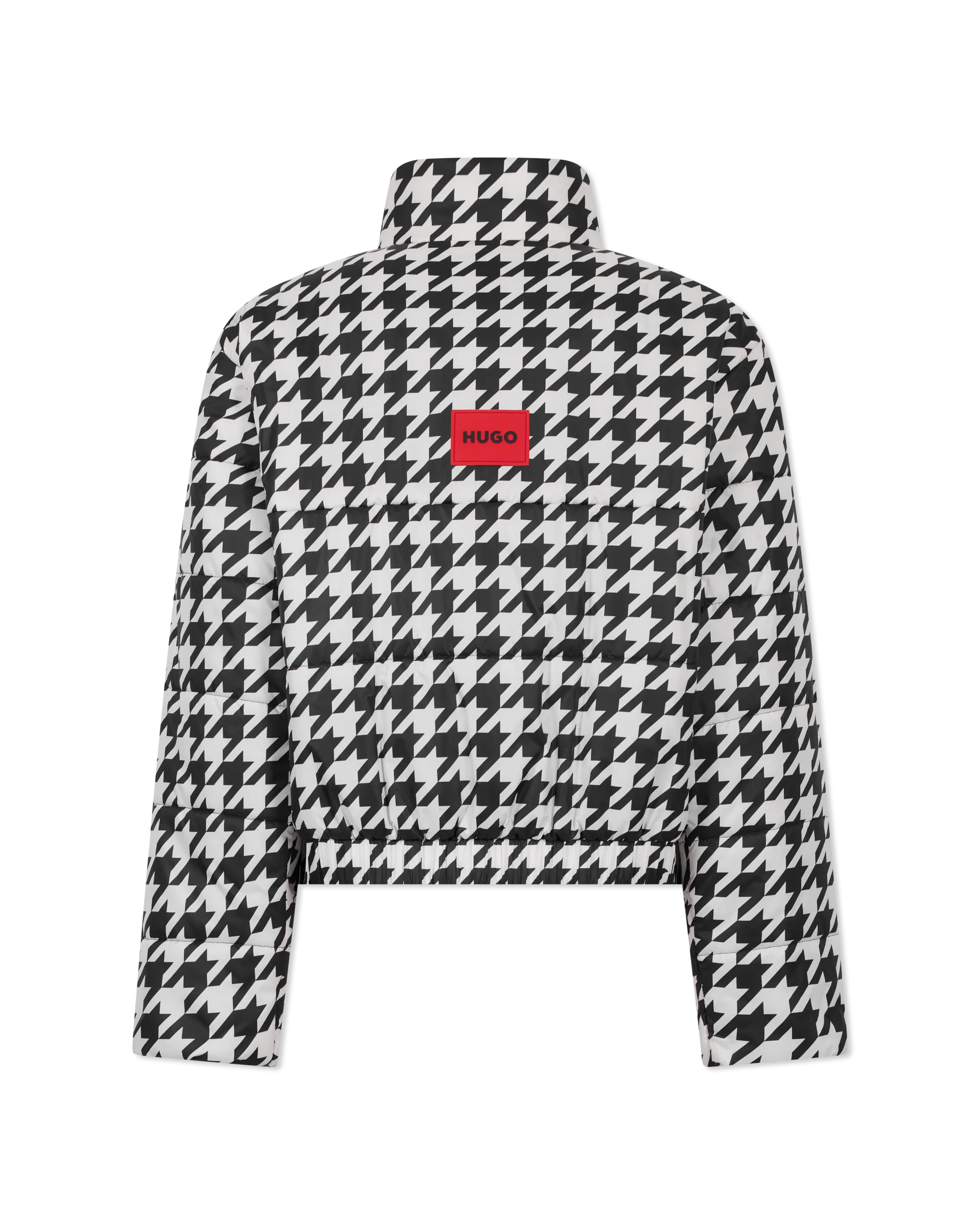 Felara-2 Houndstooth Puffer Jacket - DIHSAN
