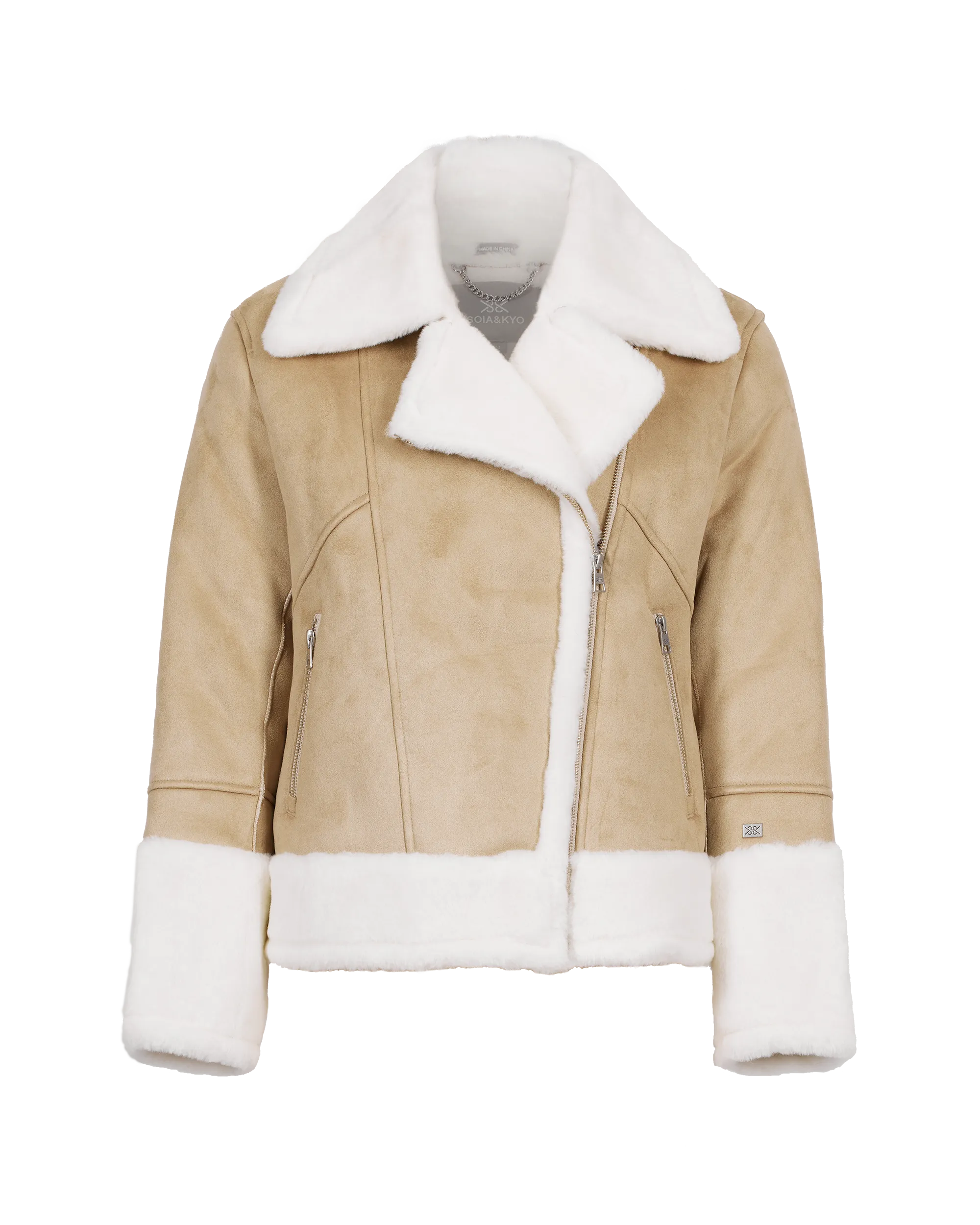 Soia and Kyo Phoebe Moto Coat