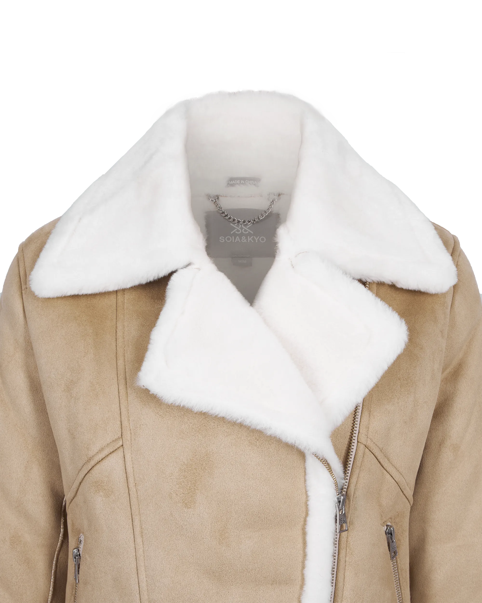 Soia and Kyo Phoebe Moto Coat