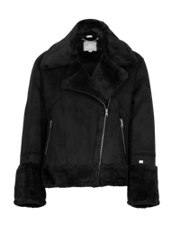 Soia and Kyo Phoebe Moto Coat