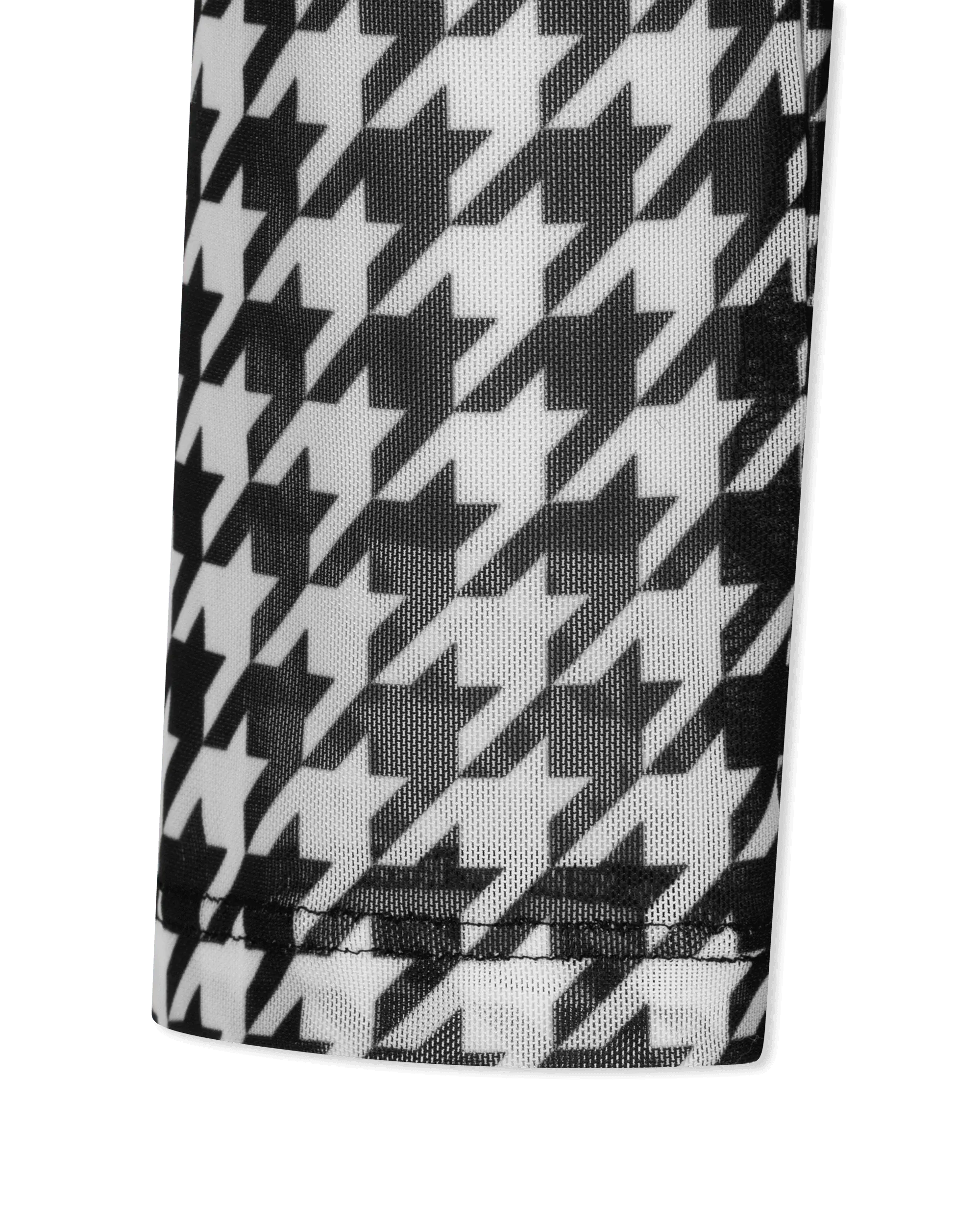Nalusia Houndstooth Midi Dress - DIHSAN