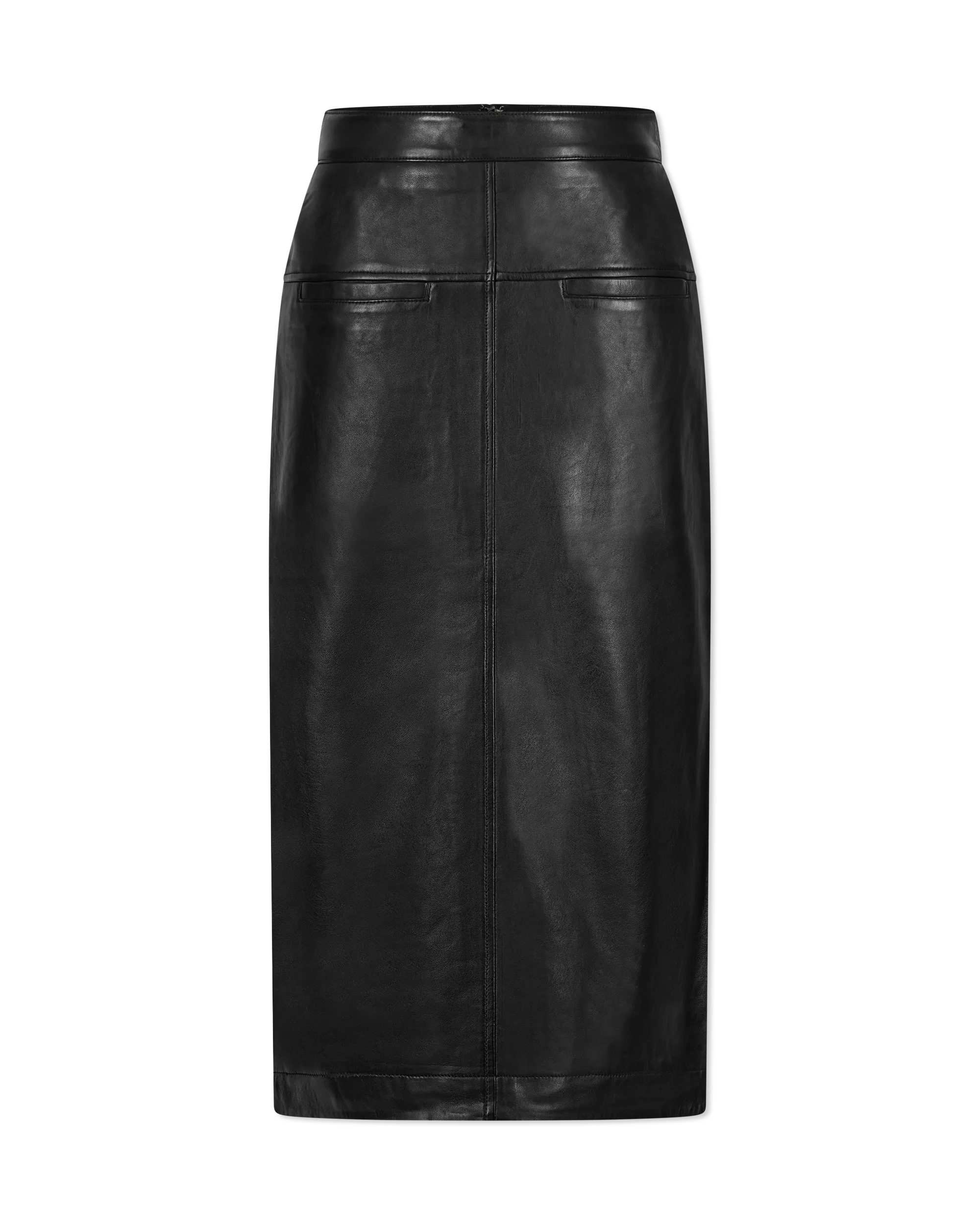 Inaya Genuine Leather Skirt - DIHSAN