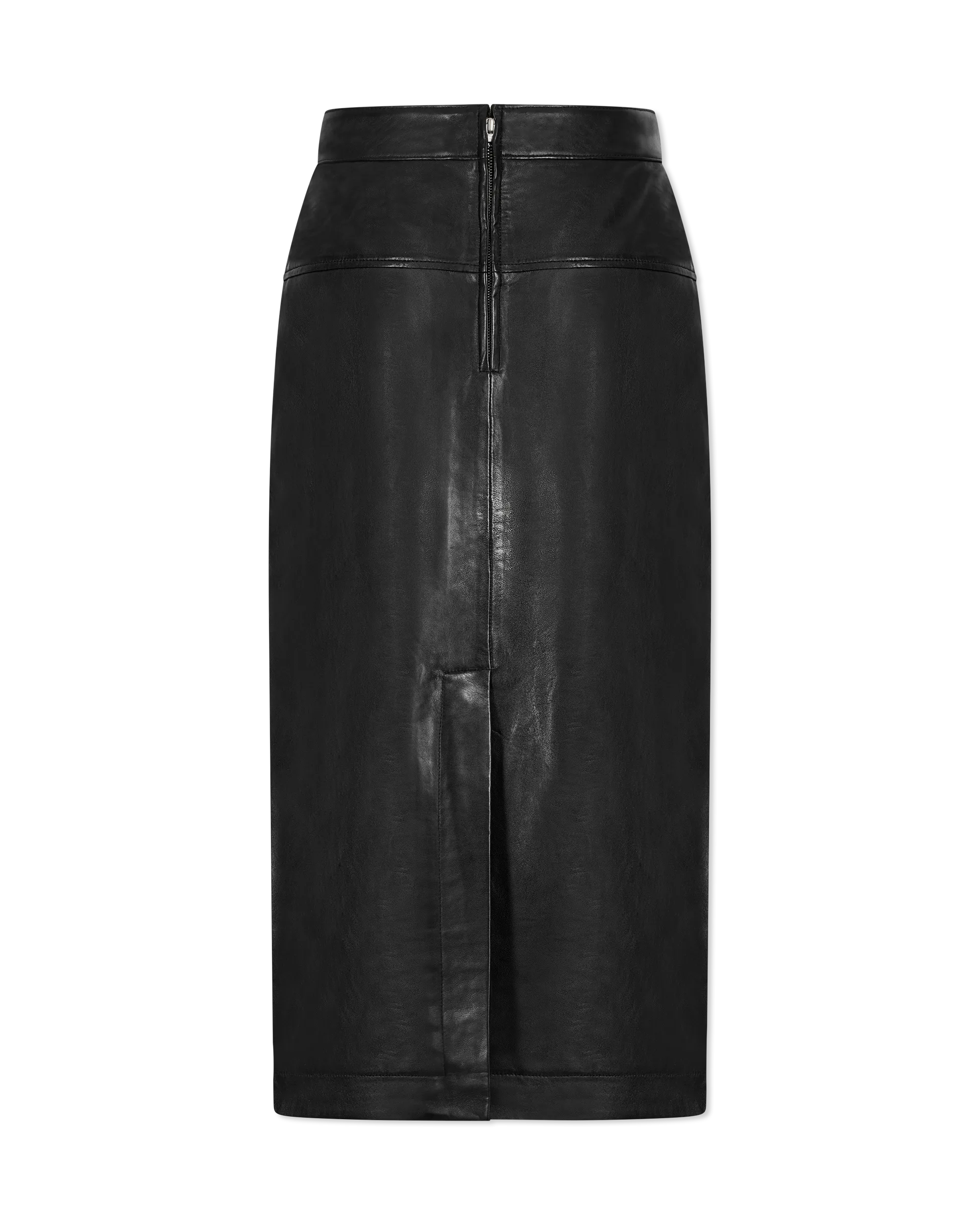 Inaya Genuine Leather Skirt - DIHSAN