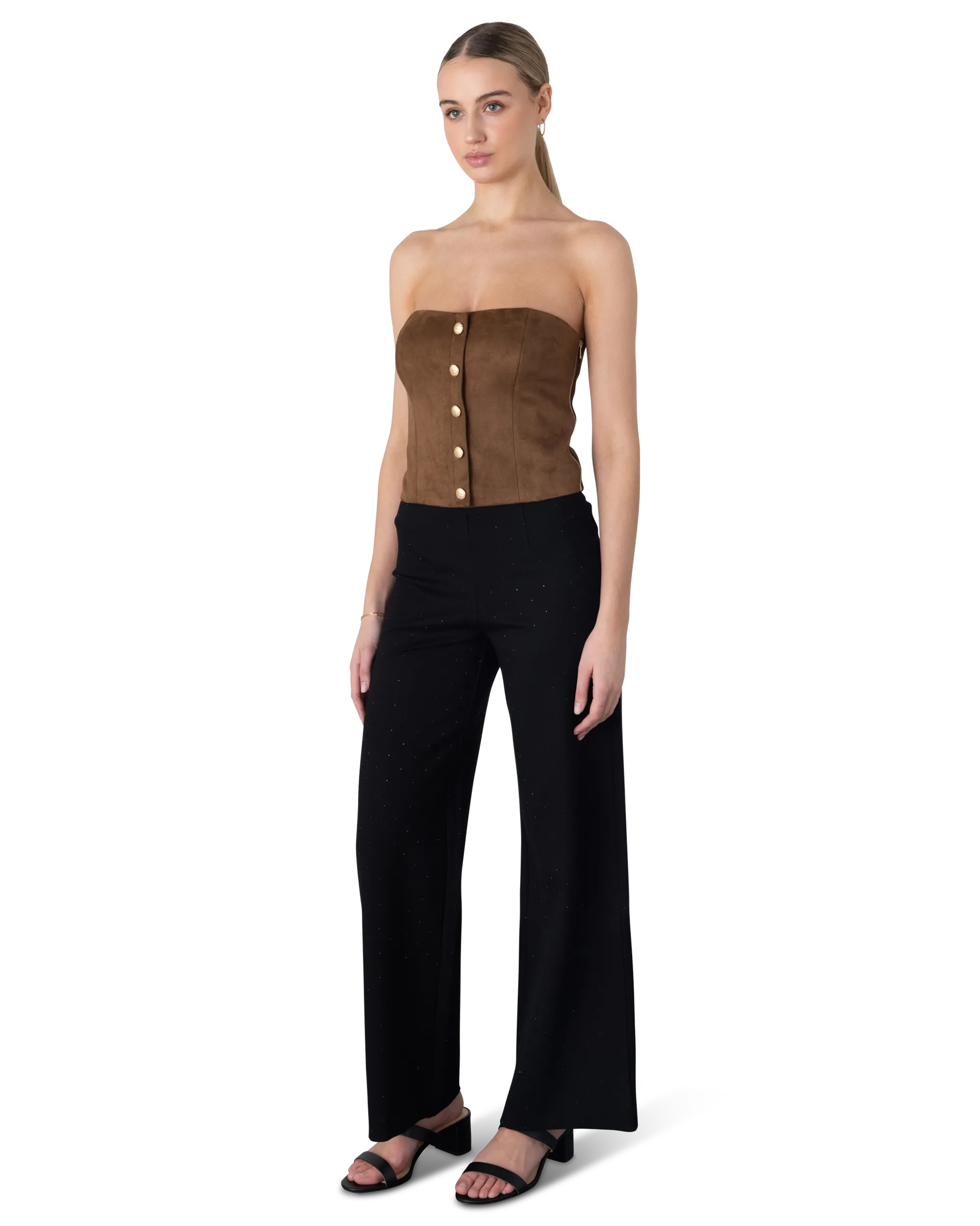 Kimberly Swarovski Jersey Pant