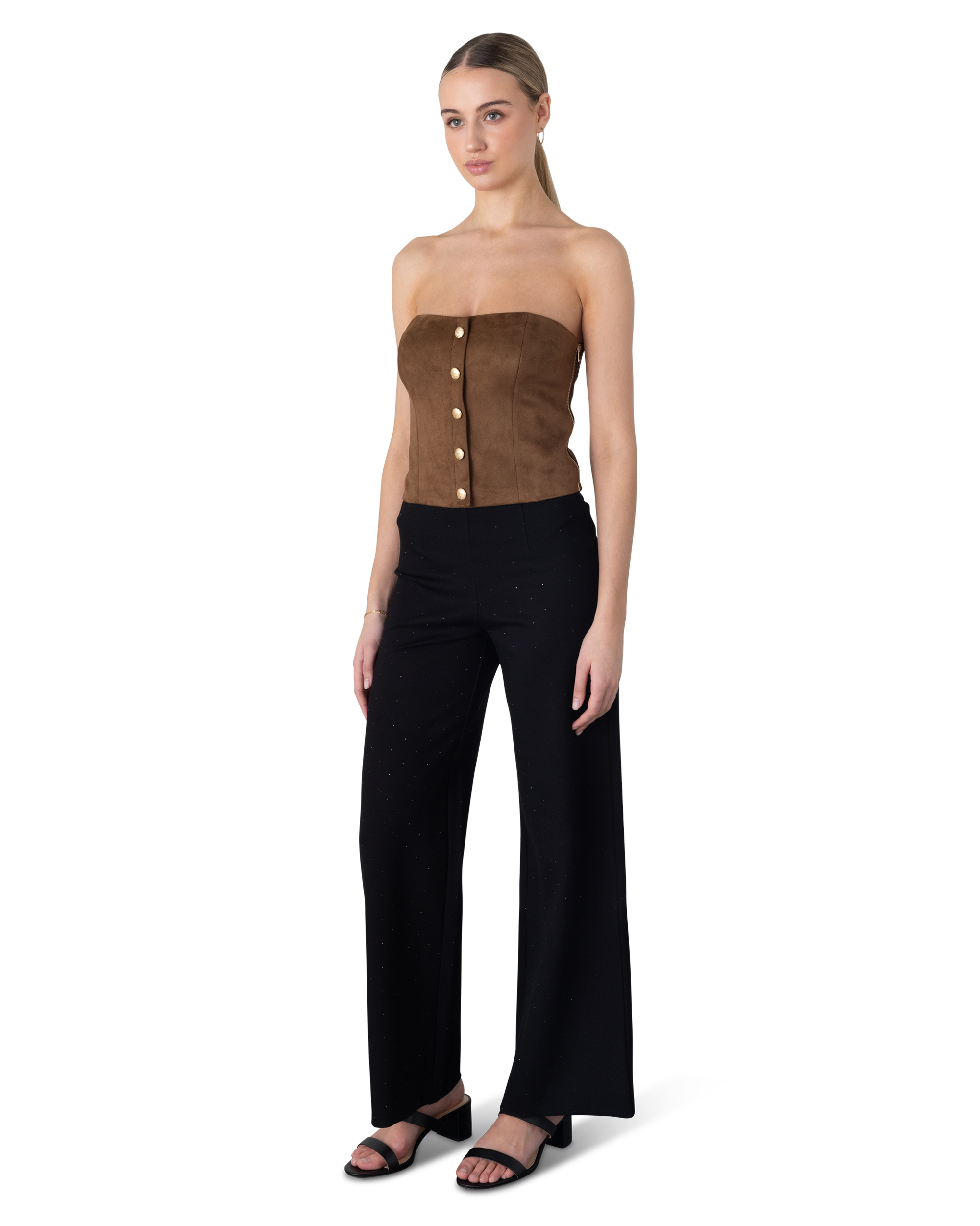 Kimberly Swarovski Jersey Pant