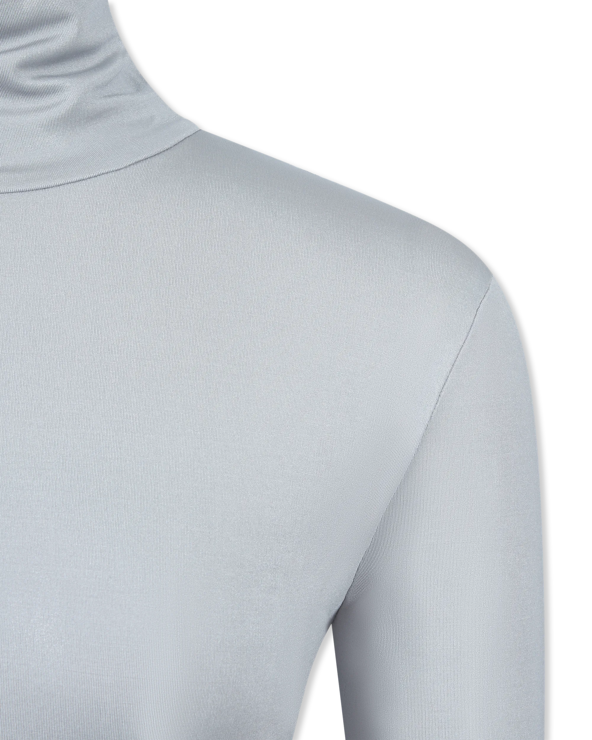 Norma Kamali Long Sleeve Crop Top