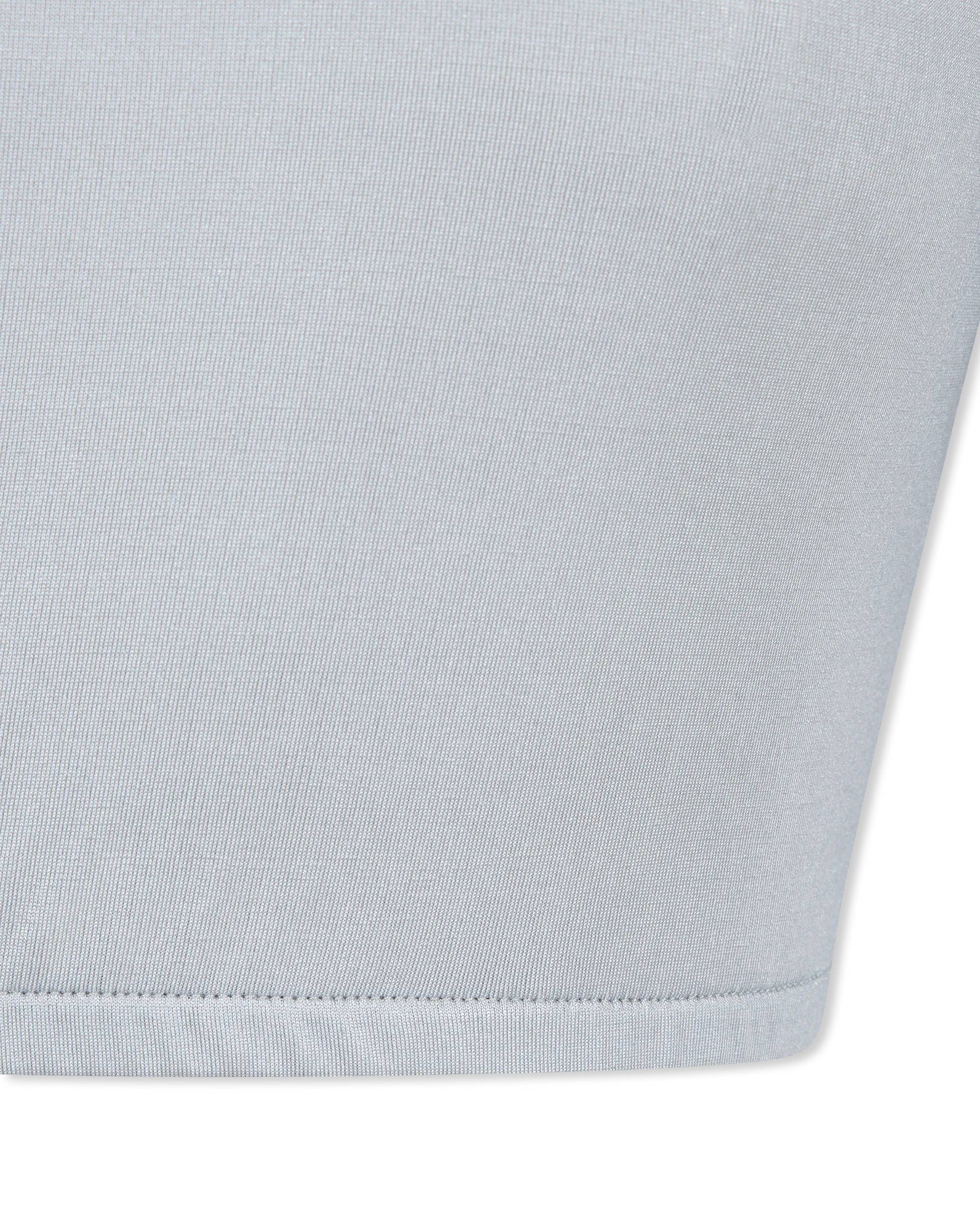 Norma Kamali Long Sleeve Crop Top