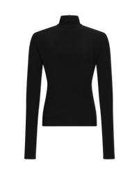 Slim Fit Long Sleeve Turtle Top Short - DIHSAN