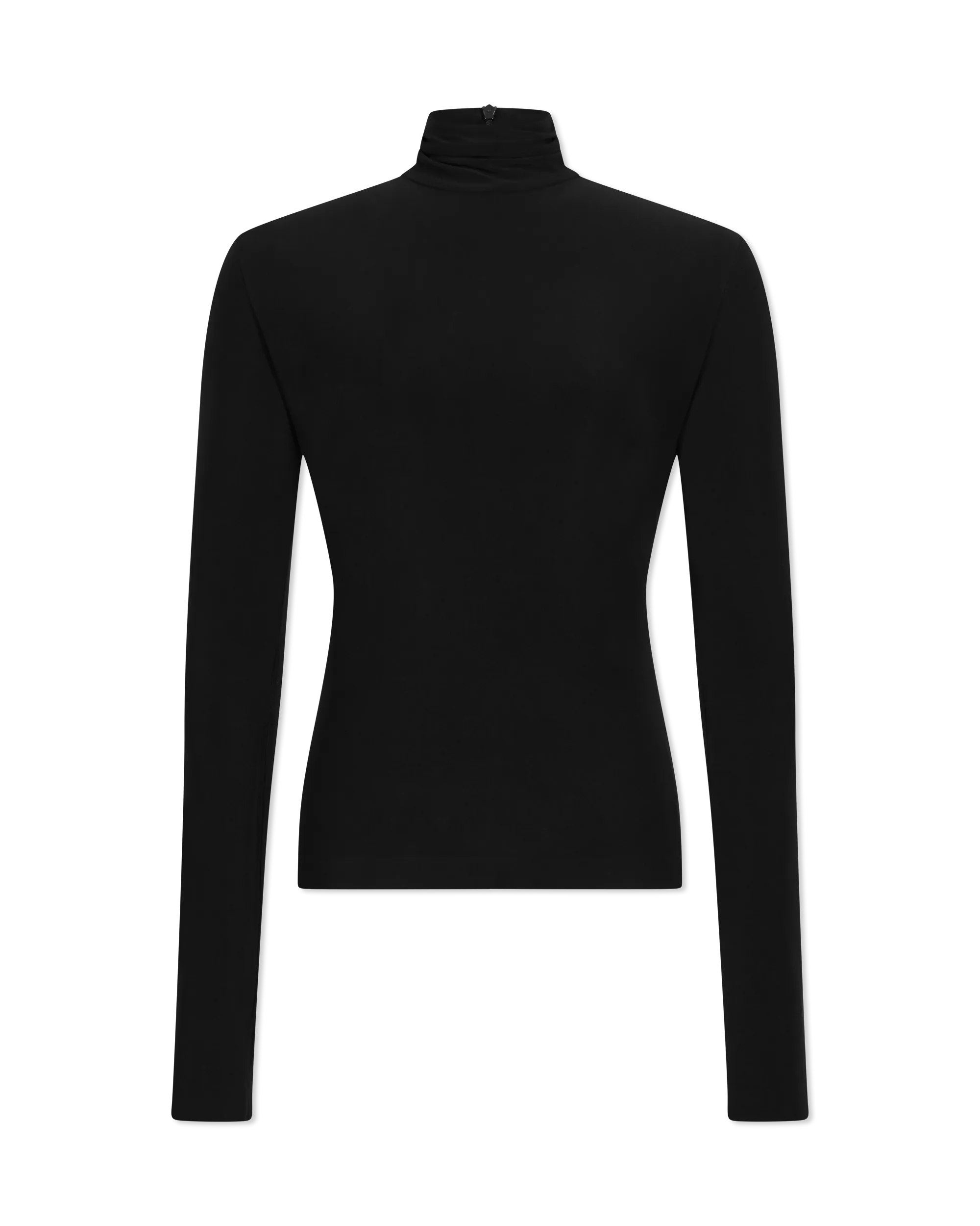 Slim Fit Long Sleeve Turtle Top Short - DIHSAN
