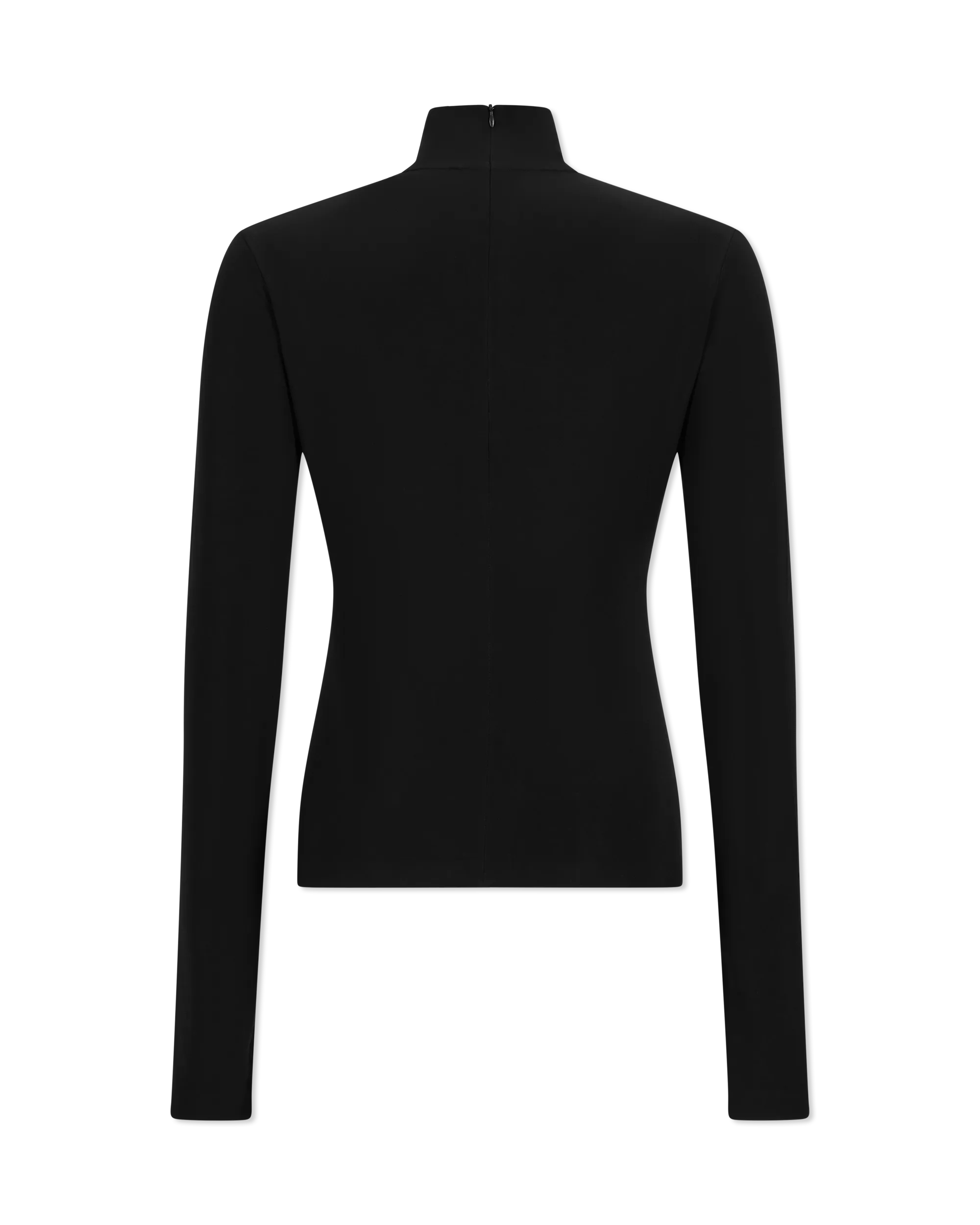 Slim Fit Long Sleeve Turtle Top Short - DIHSAN