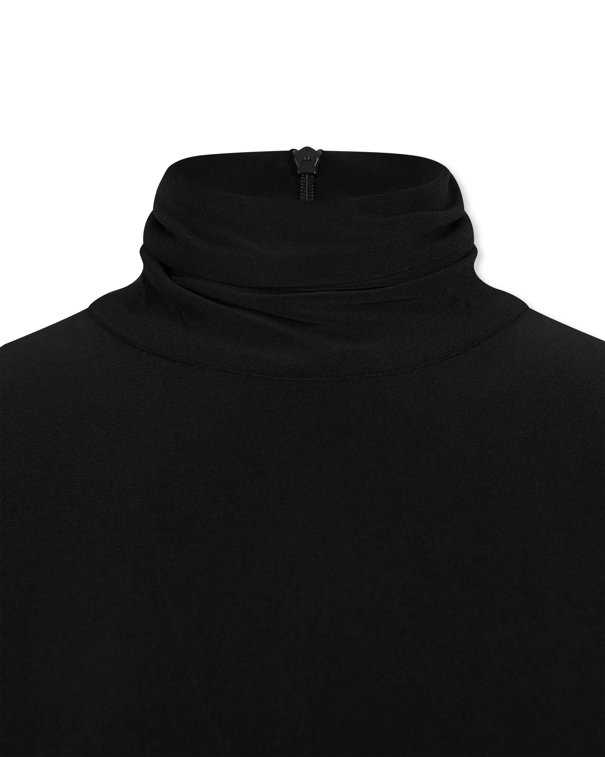 Slim Fit Long Sleeve Turtle Top Short - DIHSAN