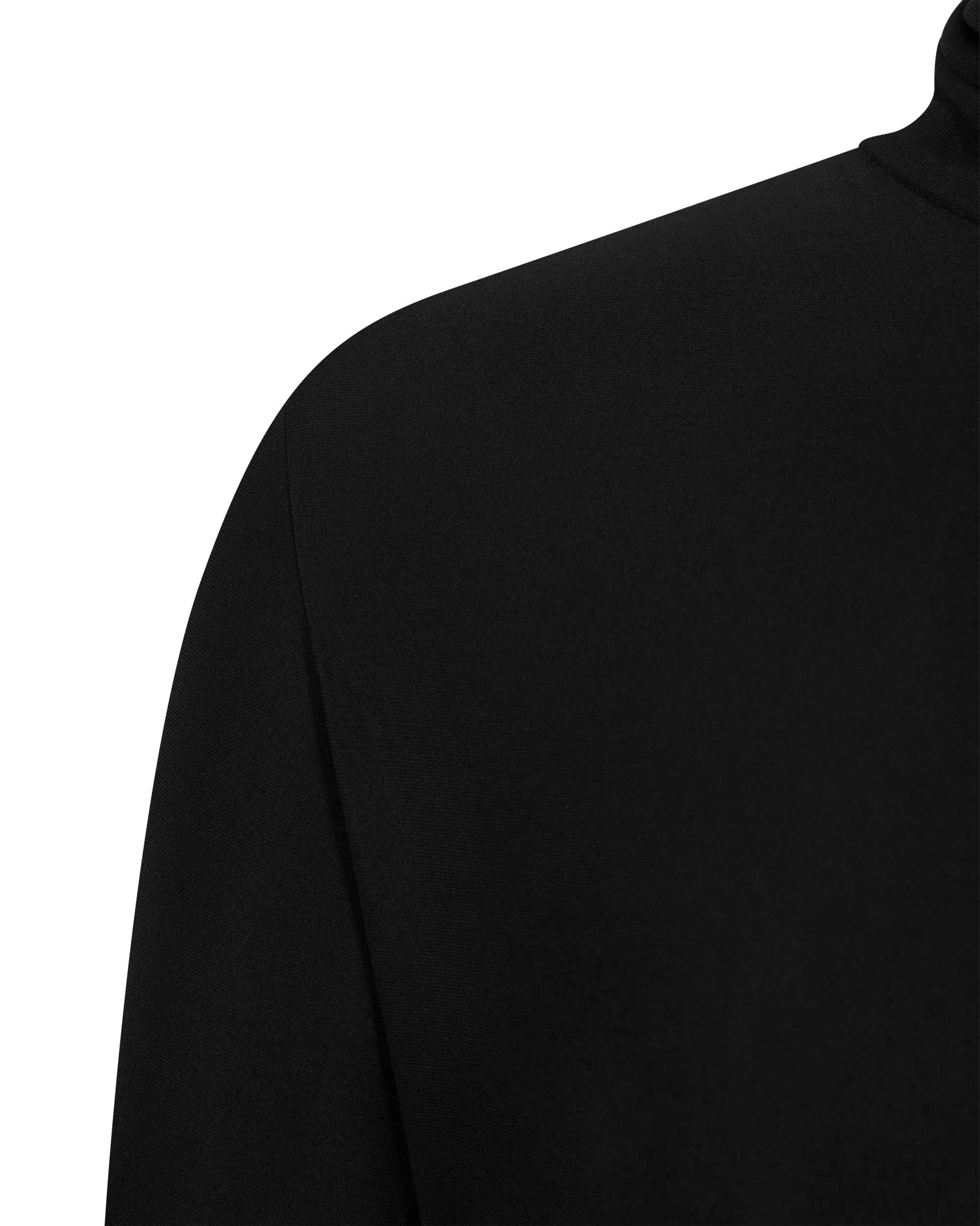 Slim Fit Long Sleeve Turtle Top Short - DIHSAN