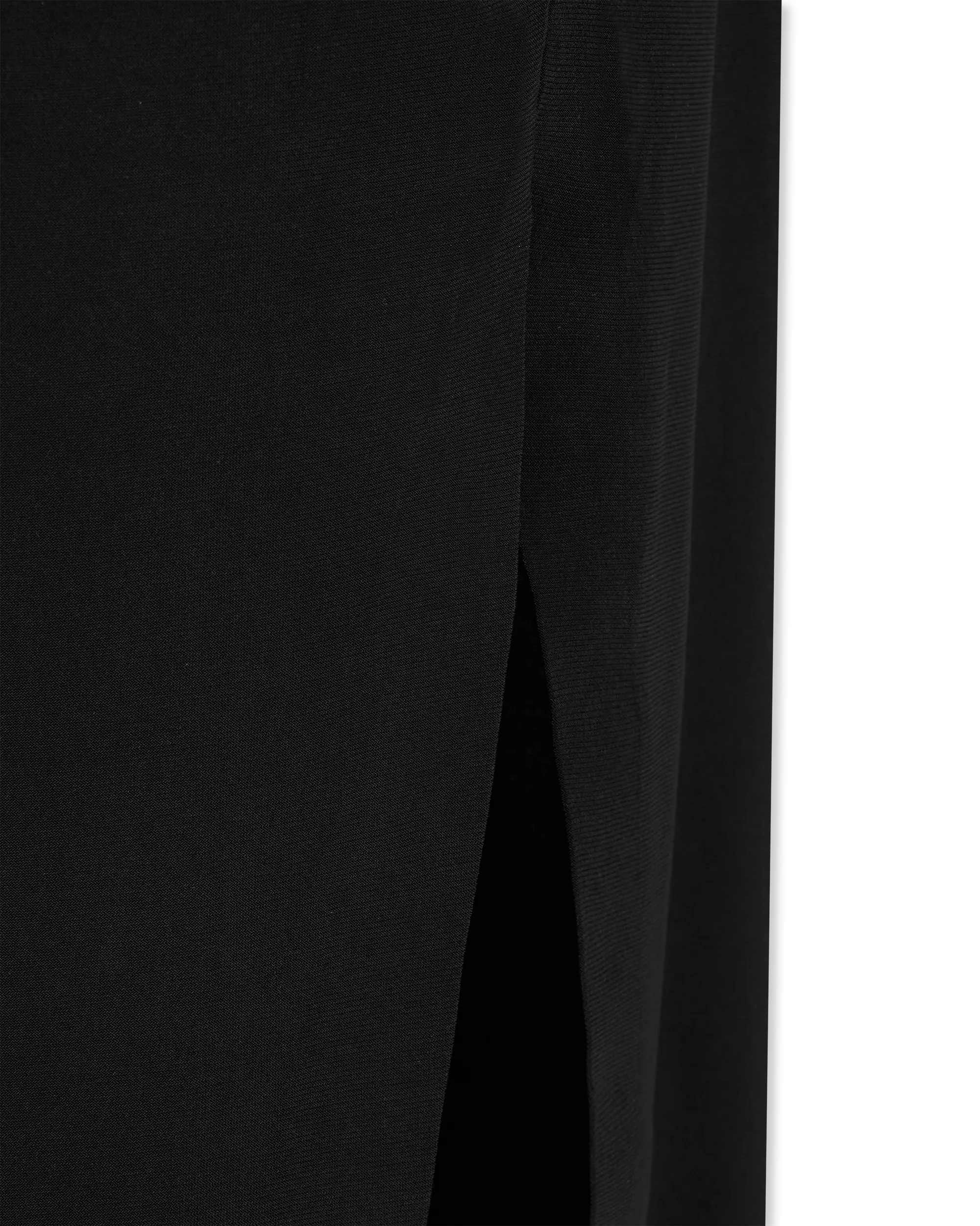 Dolman Wrap With Side Slit Gown - DIHSAN