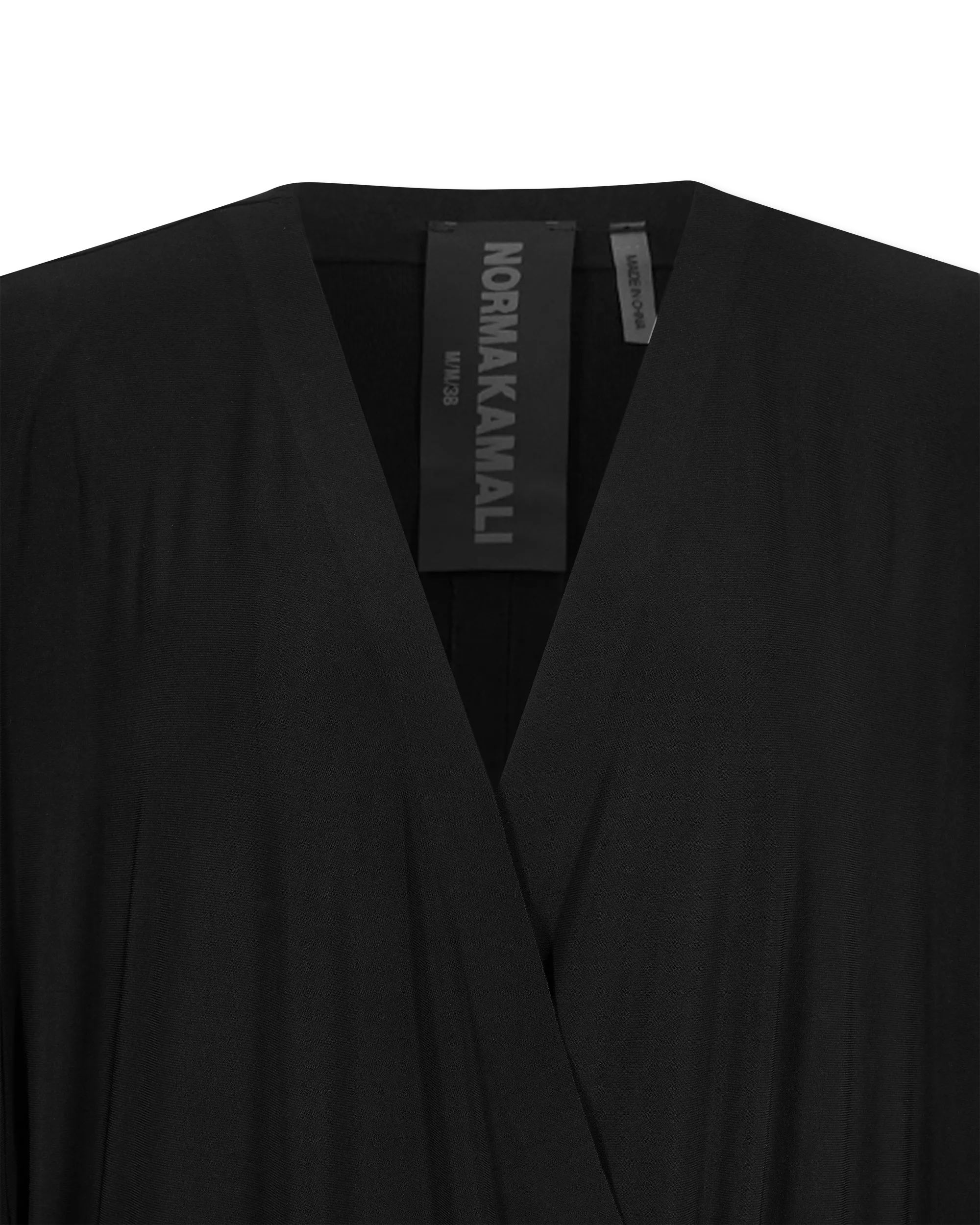 Dolman Wrap With Side Slit Gown - DIHSAN