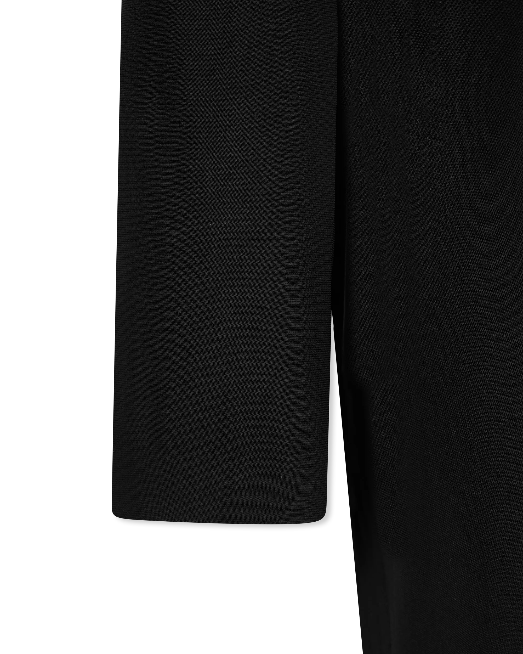 Dolman Wrap With Side Slit Gown - DIHSAN