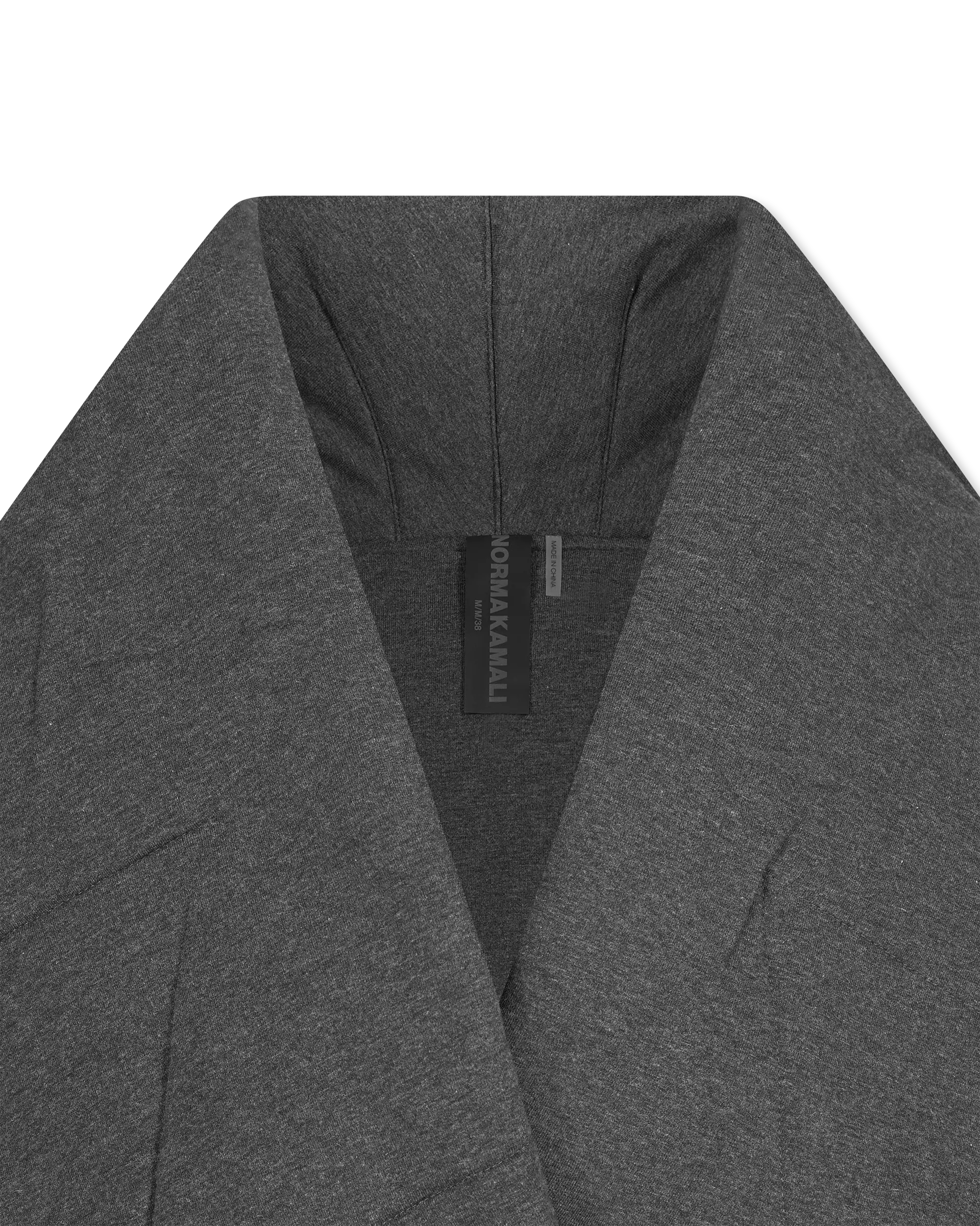 Shawl Collar Peplum Jacket - DIHSAN