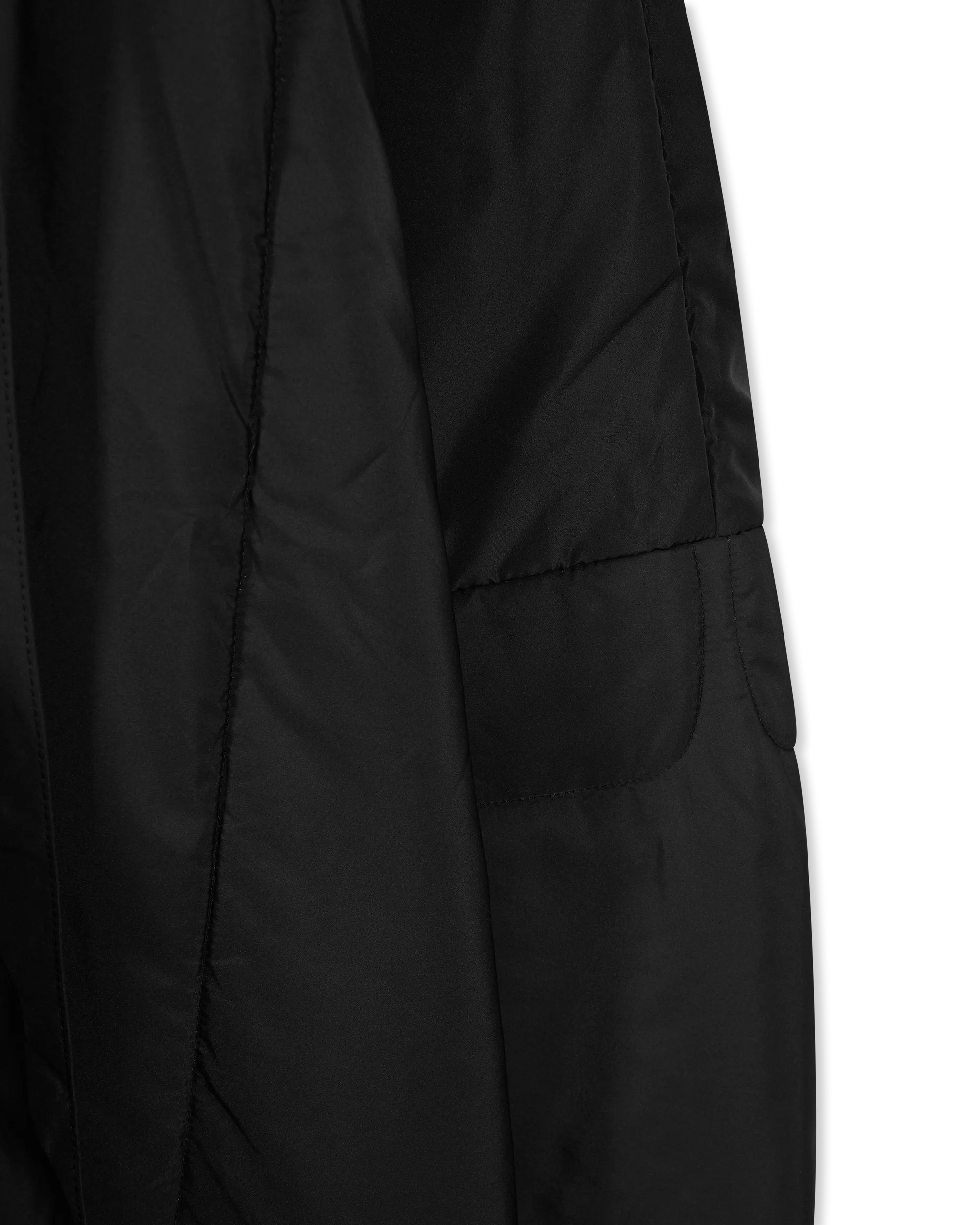Black Polyester Norma Kamali Sleeping Bag Coat by Norma Kamali | DIHSAN