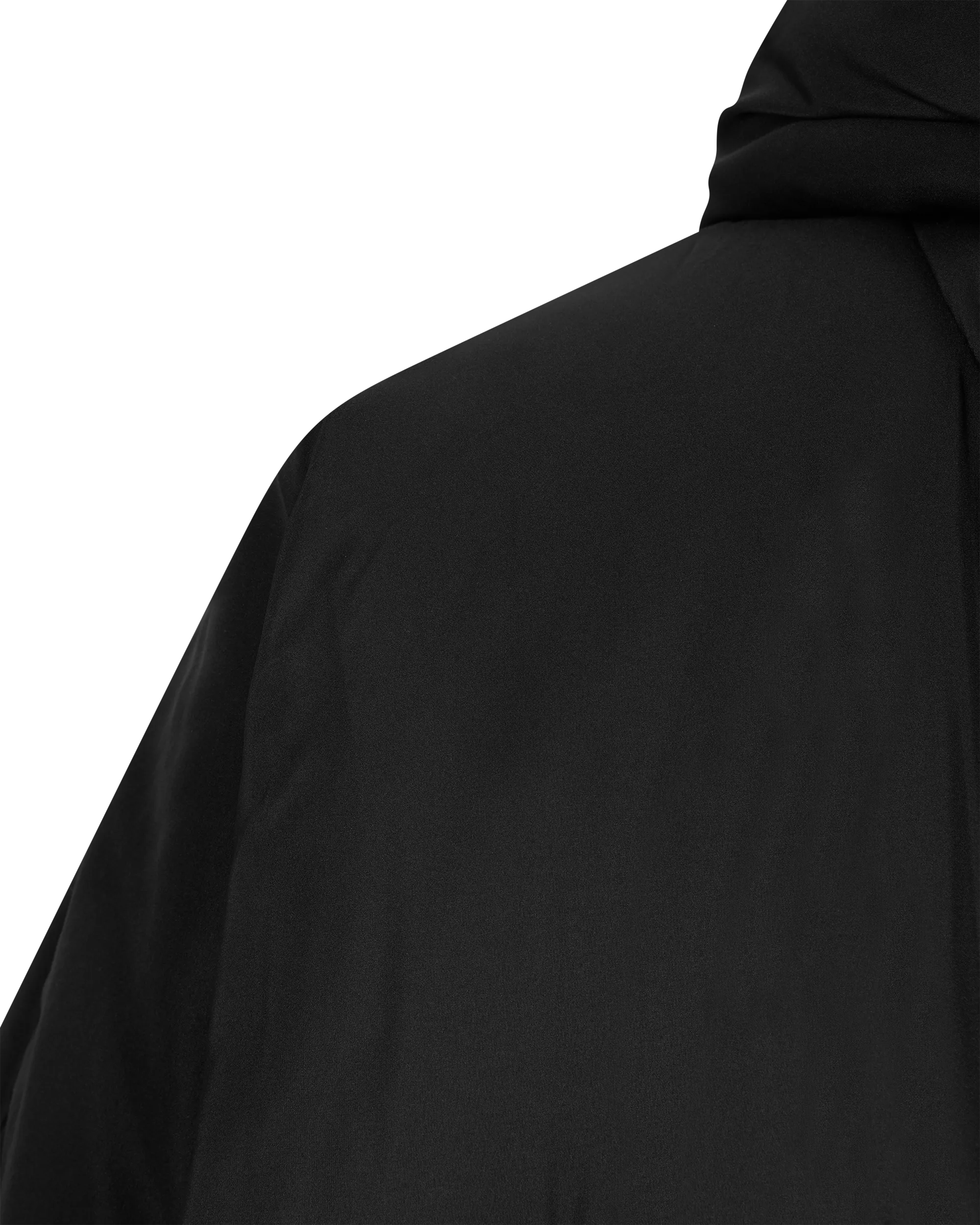 Black Polyester Norma Kamali Sleeping Bag Coat by Norma Kamali | DIHSAN