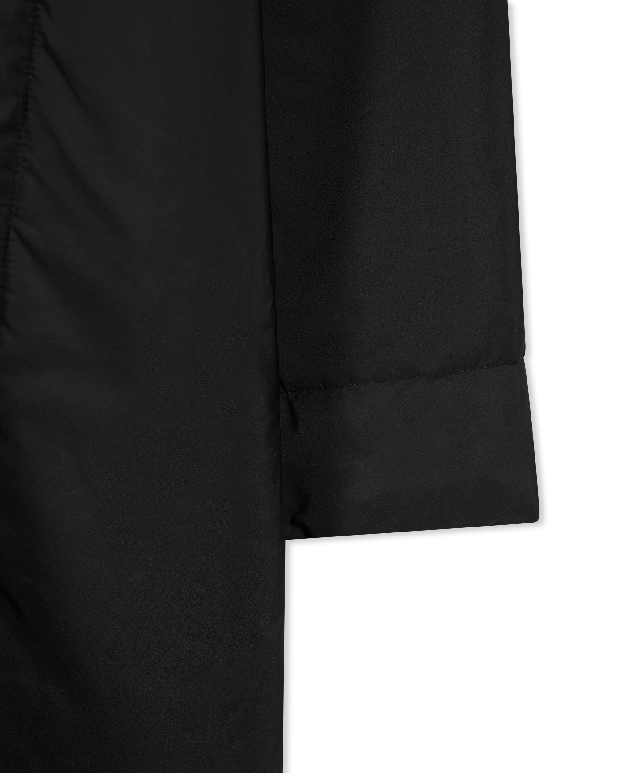 Black Polyester Norma Kamali Sleeping Bag Coat by Norma Kamali | DIHSAN