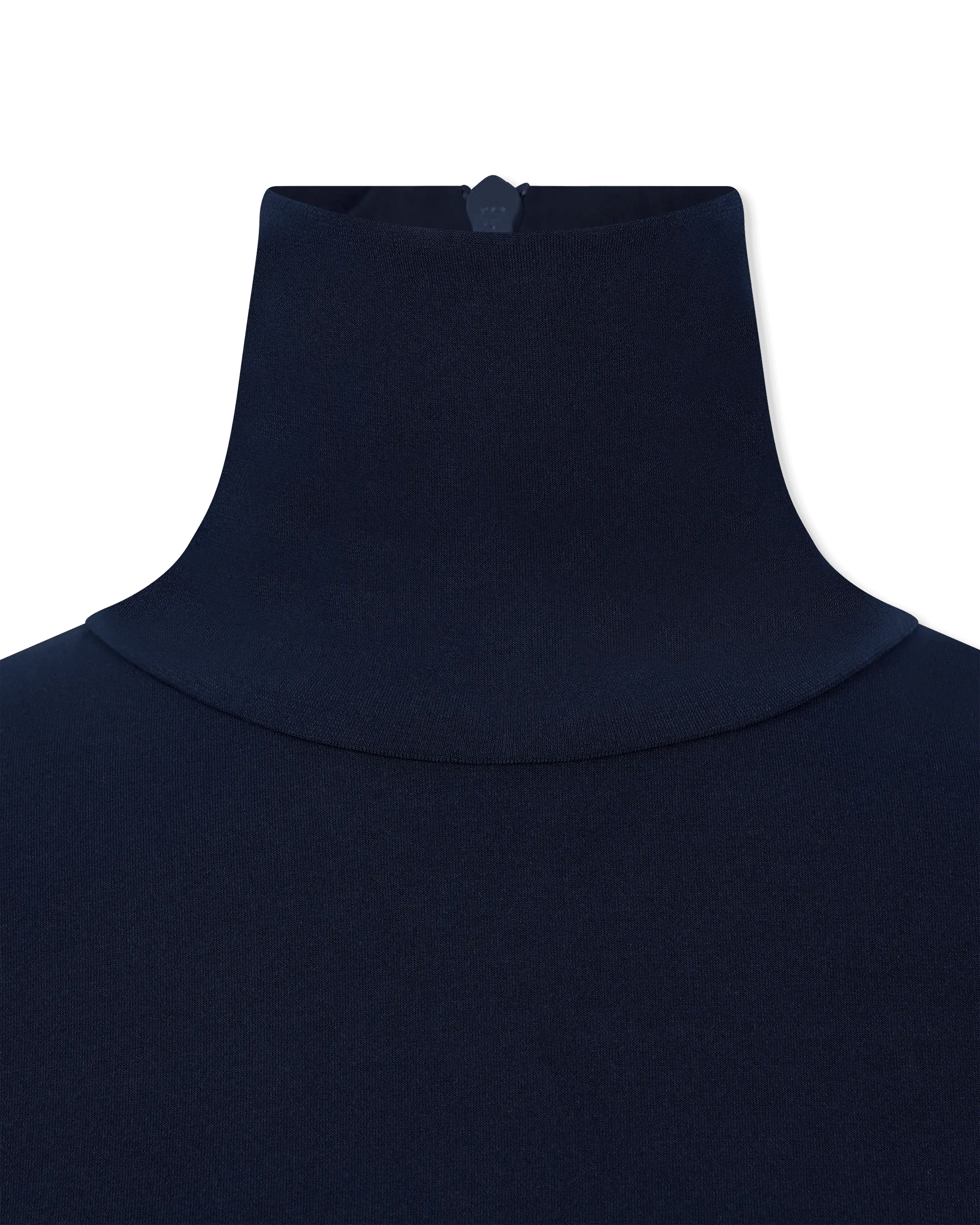 Slim Fit Long Sleeve Turtle Top - DIHSAN