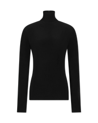 Slim Fit Long Sleeve Turtle Top - DIHSAN