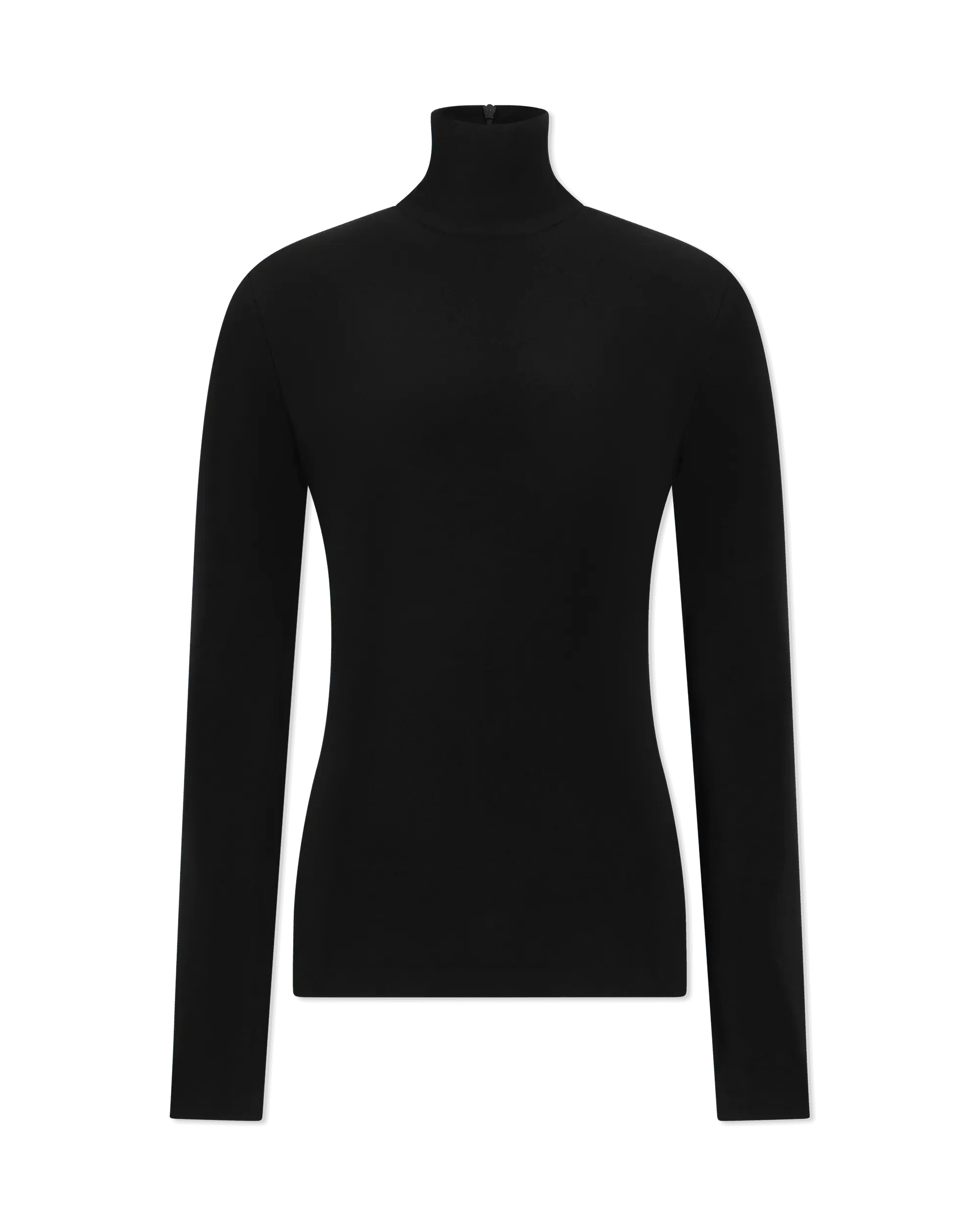 Slim Fit Long Sleeve Turtle Top - DIHSAN