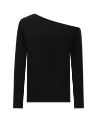 Long Sleeve Drop Shoulder Top - DIHSAN