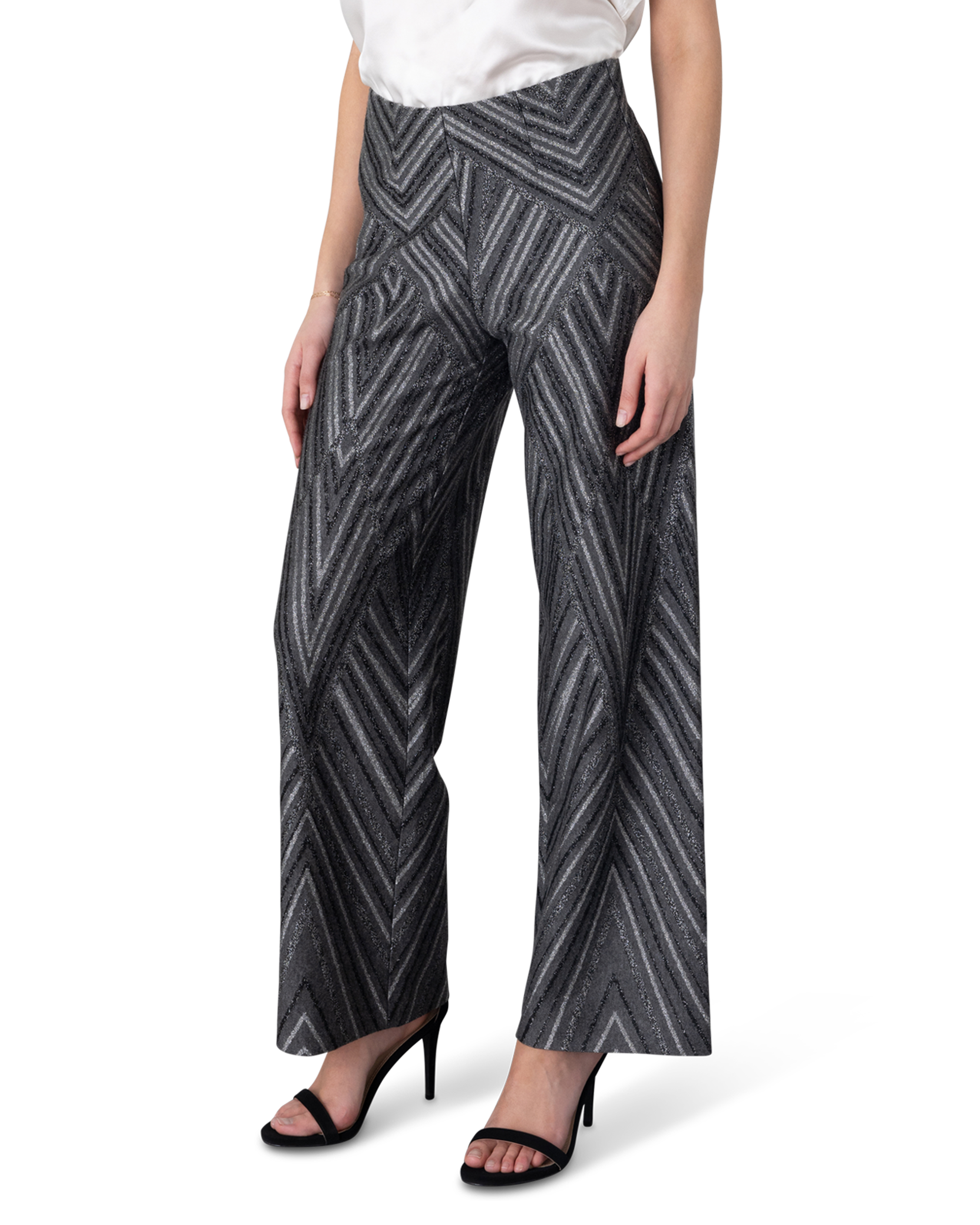 Kimberly Glacier Lurex Pant