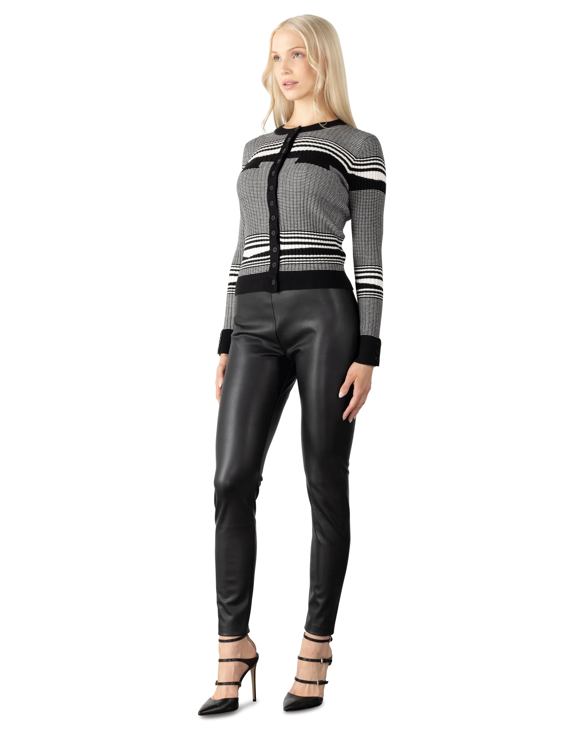 Generation Love Beatrix Ribbed Cardigan