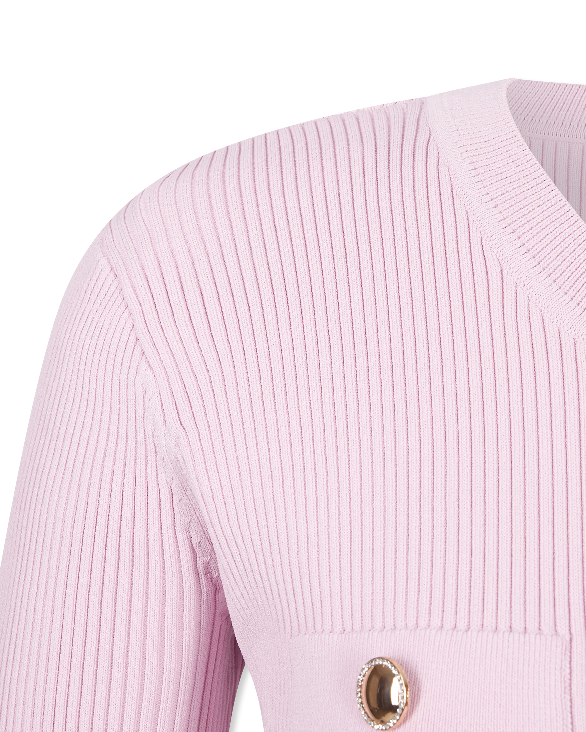Pennie Ribbed Cardigan - DIHSAN