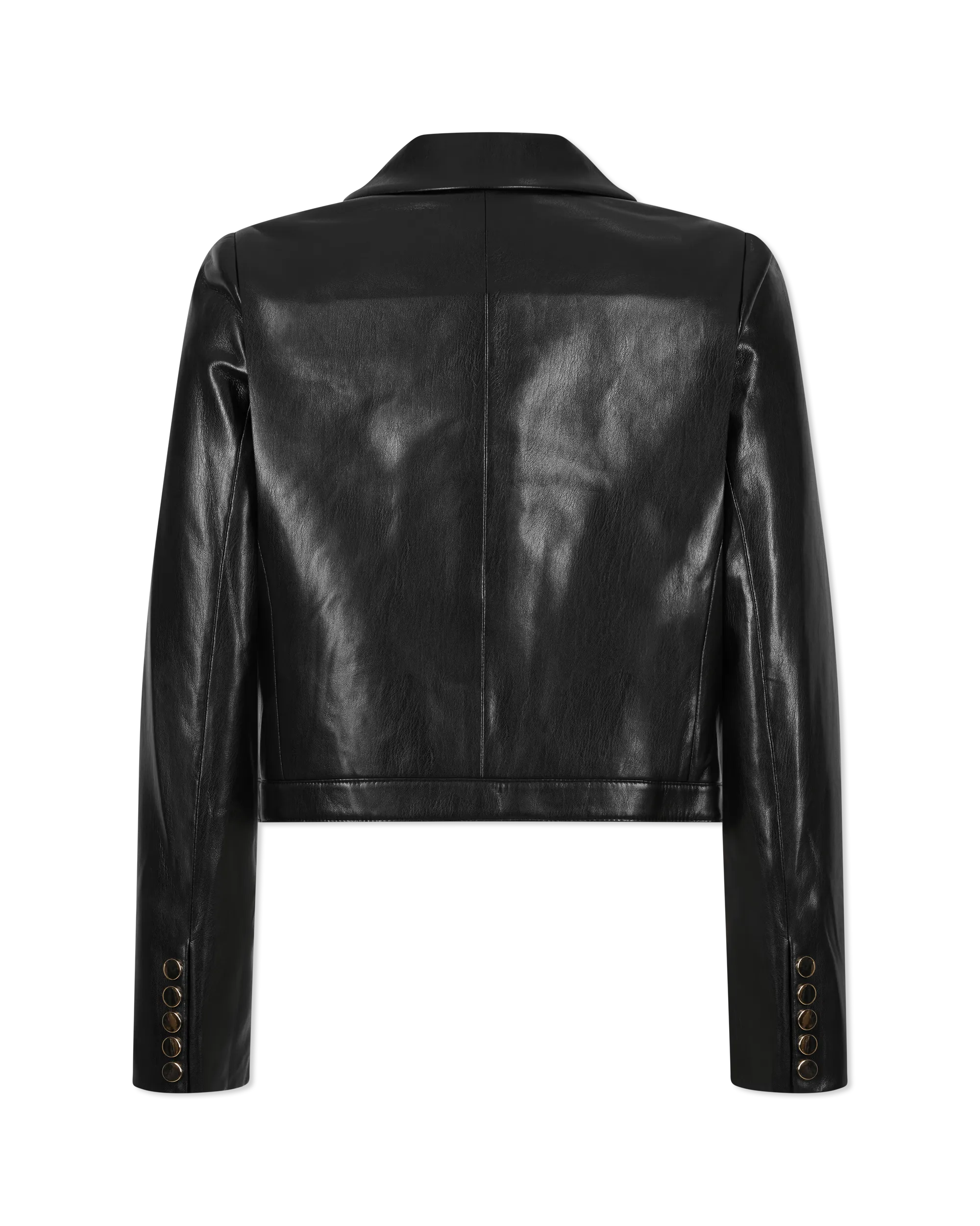 Lola Vegan Leather Jacket - DIHSAN
