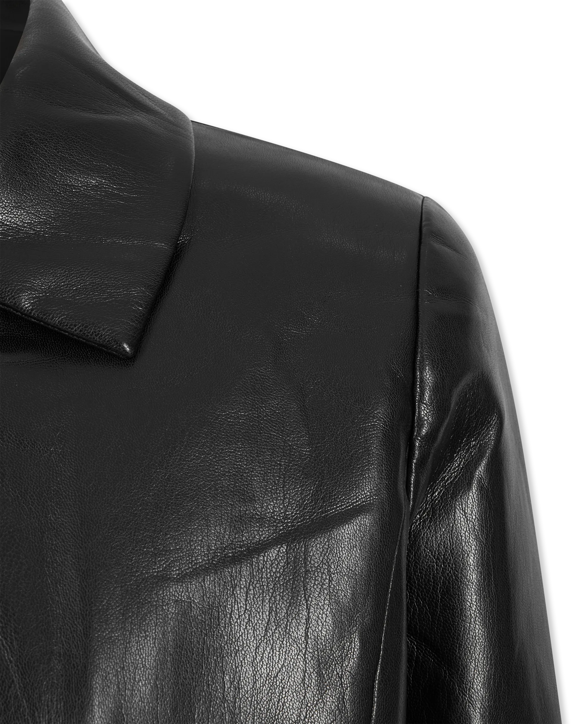 Lola Vegan Leather Jacket - DIHSAN