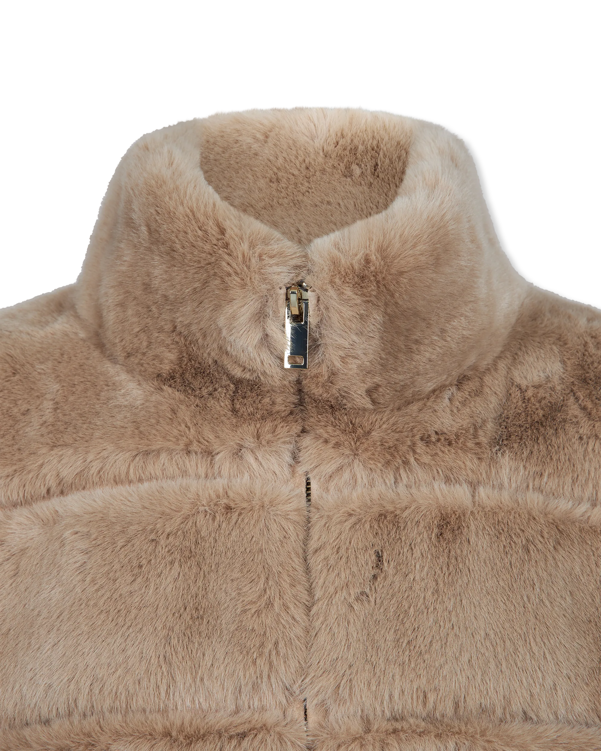 Tala Faux Fur Bomber - DIHSAN