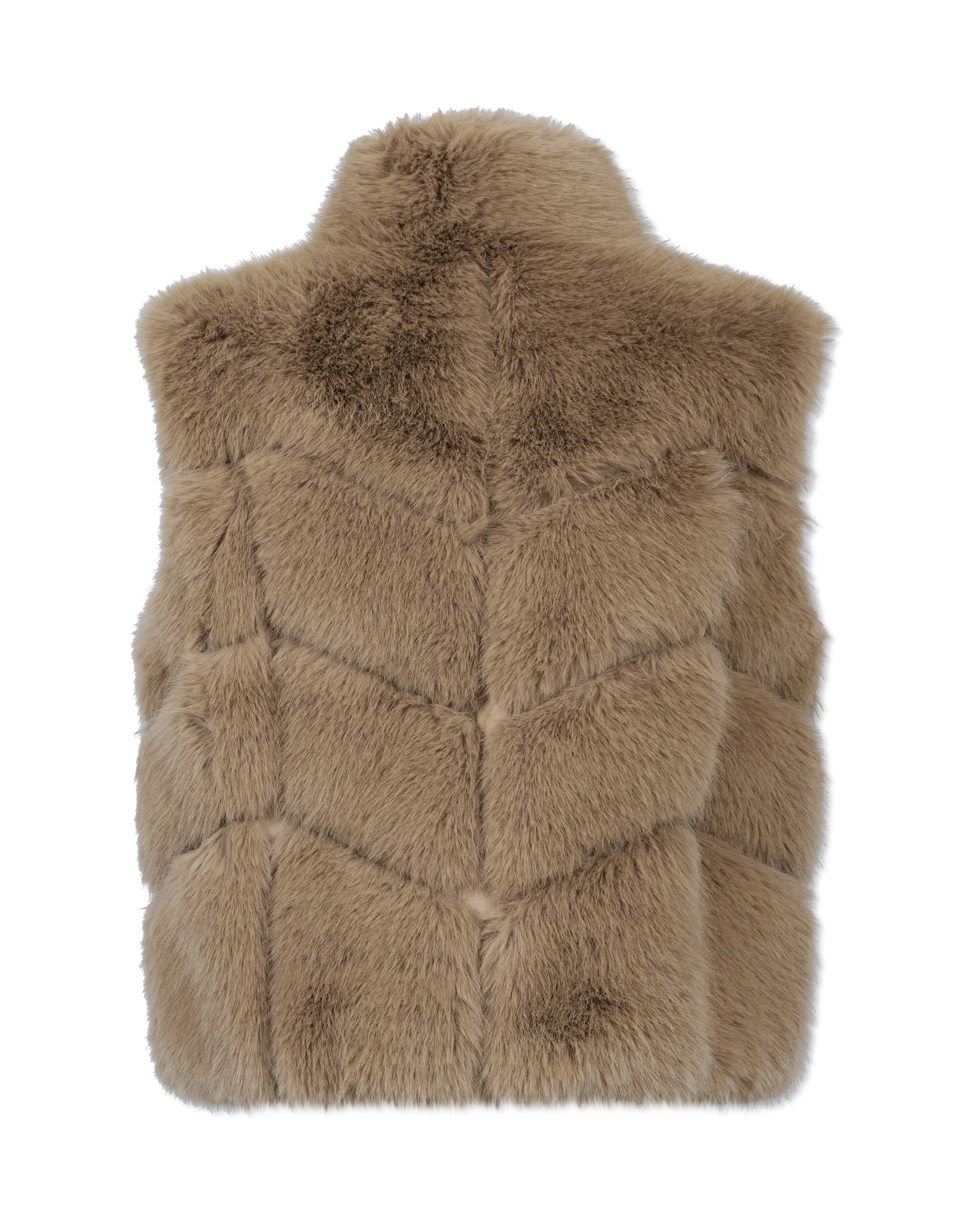 Rosario Faux Fur Vest - DIHSAN