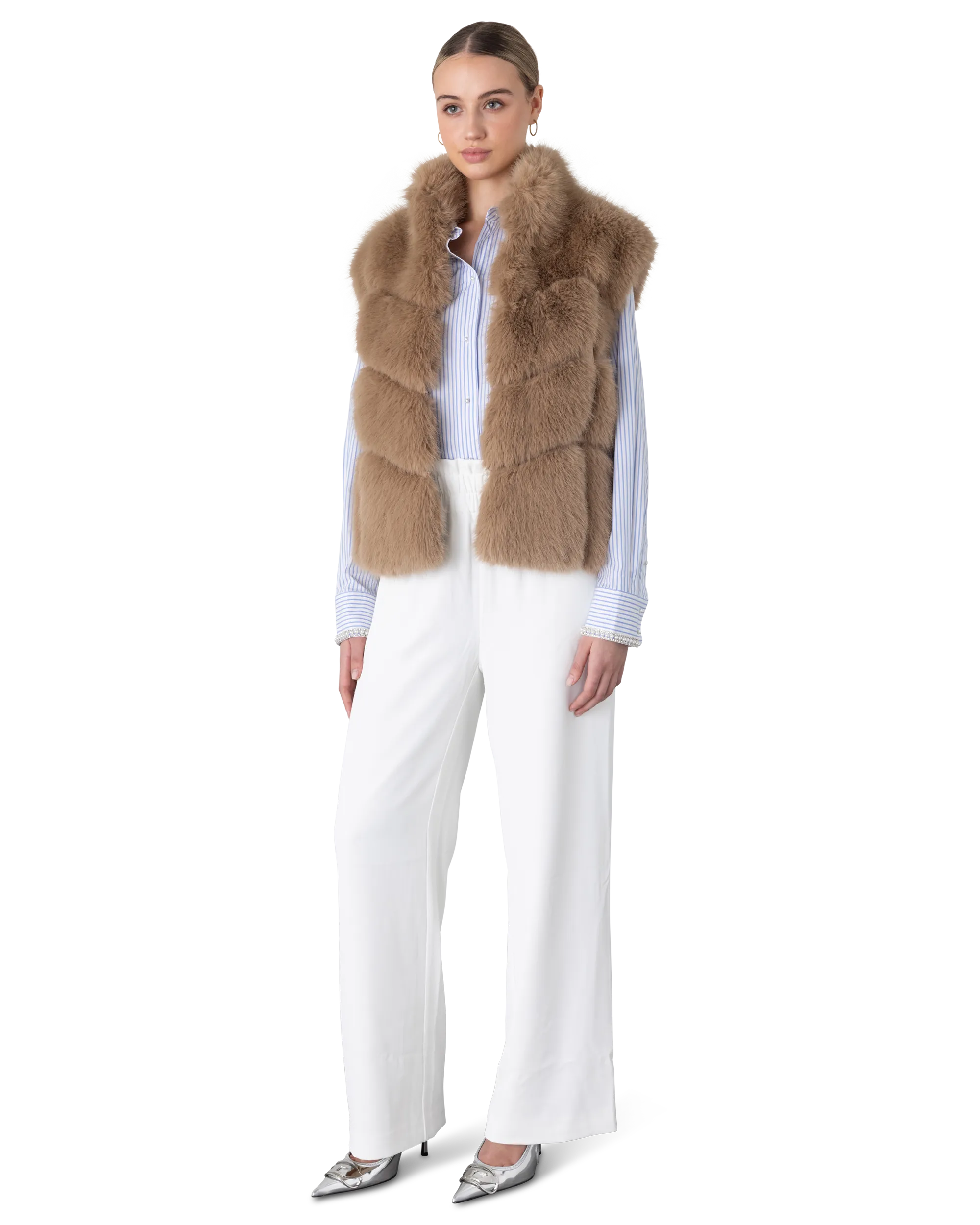 Generation Love Rosario Faux Fur Vest