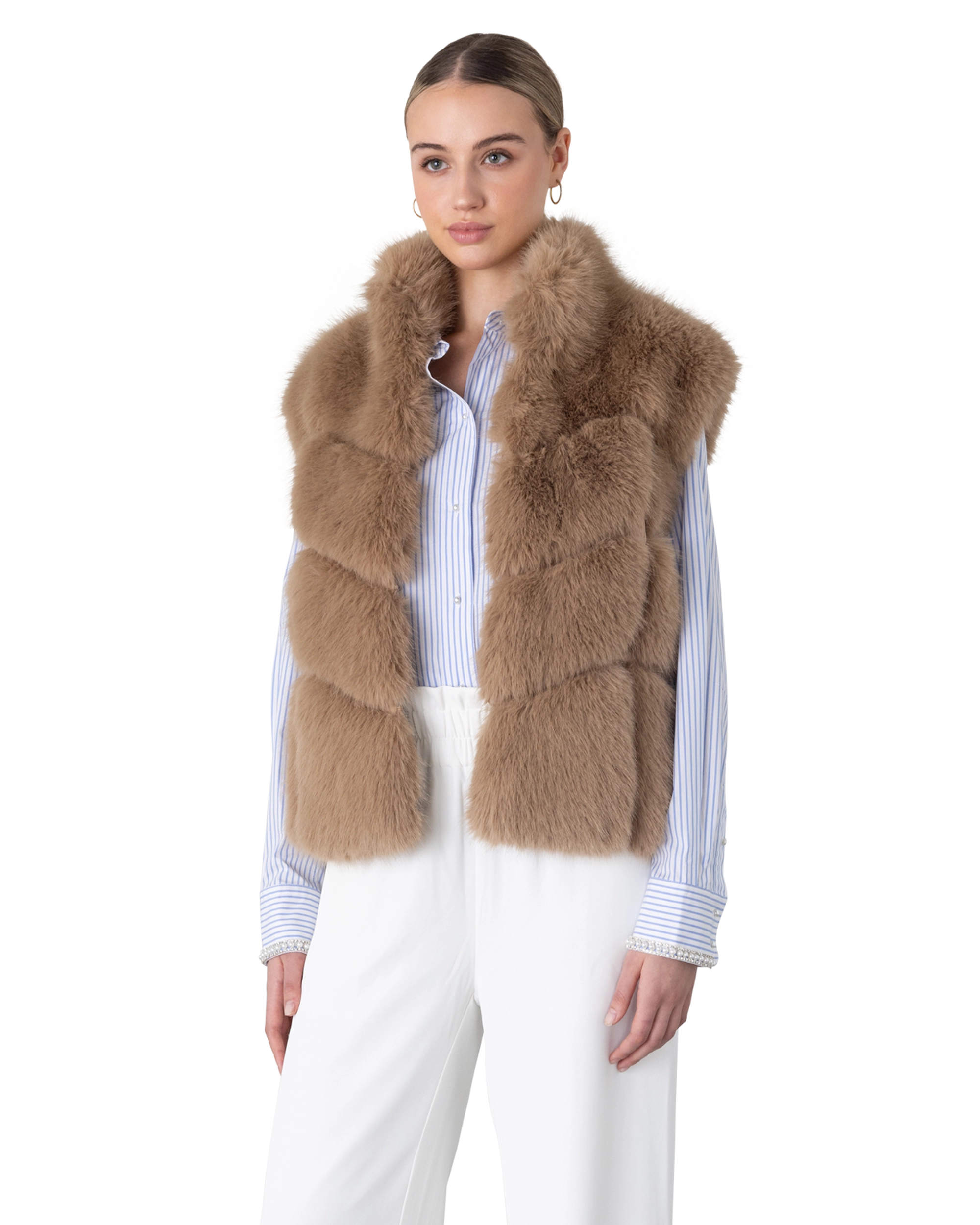 Generation Love Rosario Faux Fur Vest