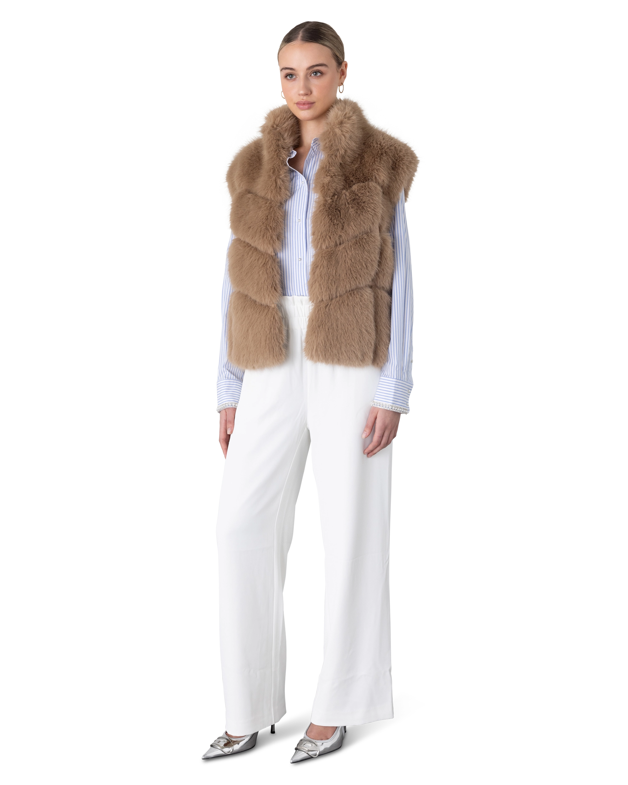 Generation Love Rosario Faux Fur Vest