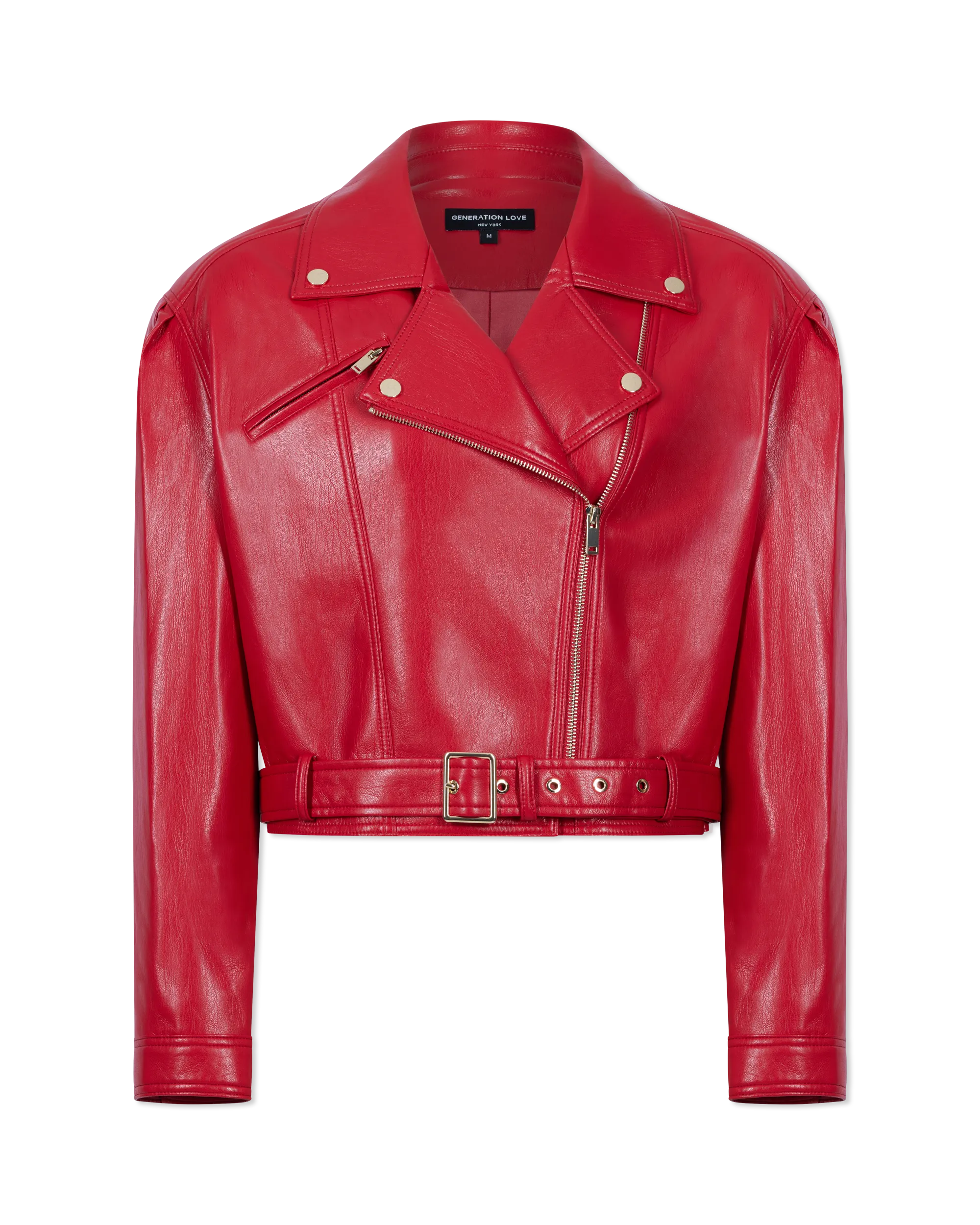 Morello Vegan Leather Jacket - DIHSAN