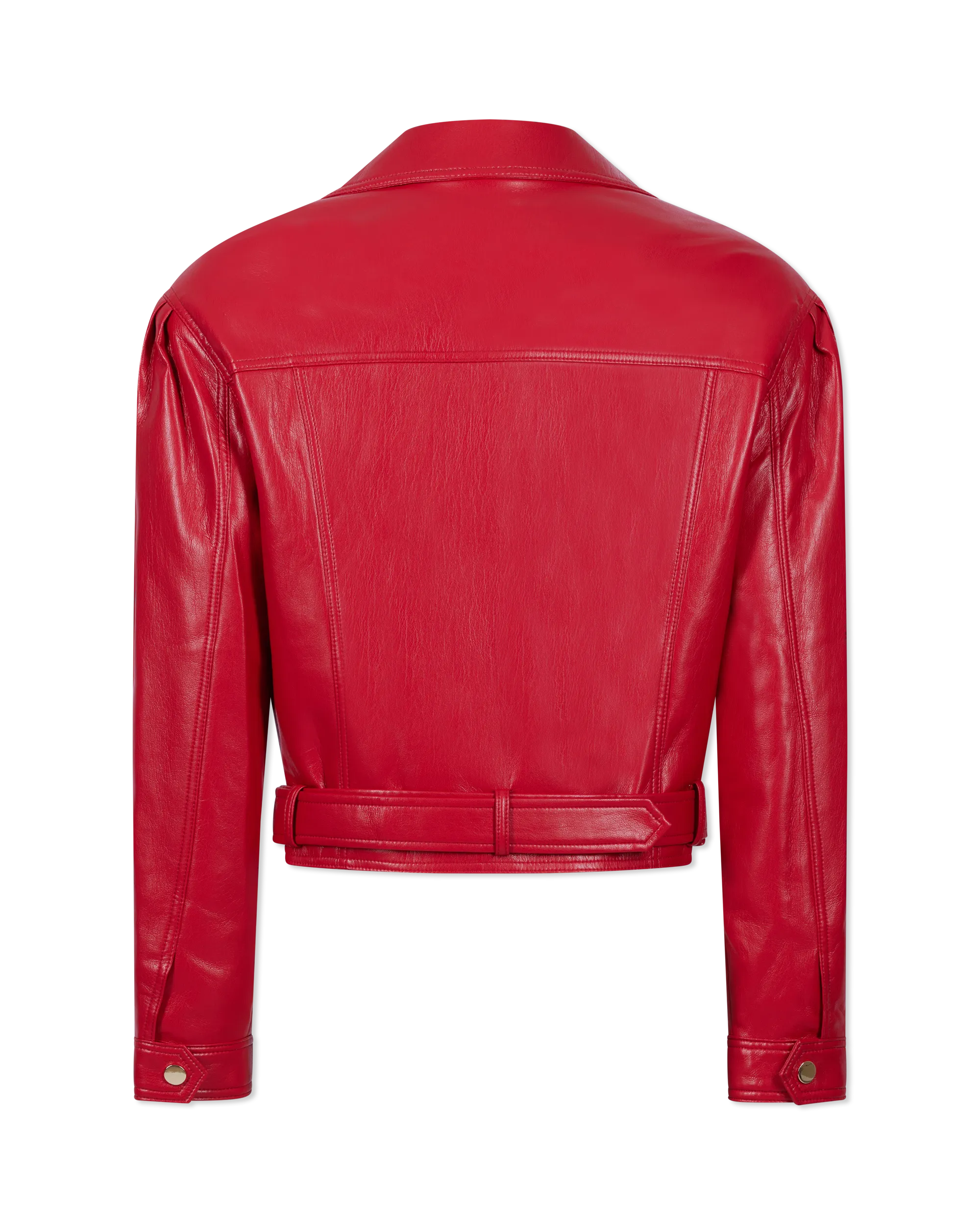 Morello Vegan Leather Jacket - DIHSAN