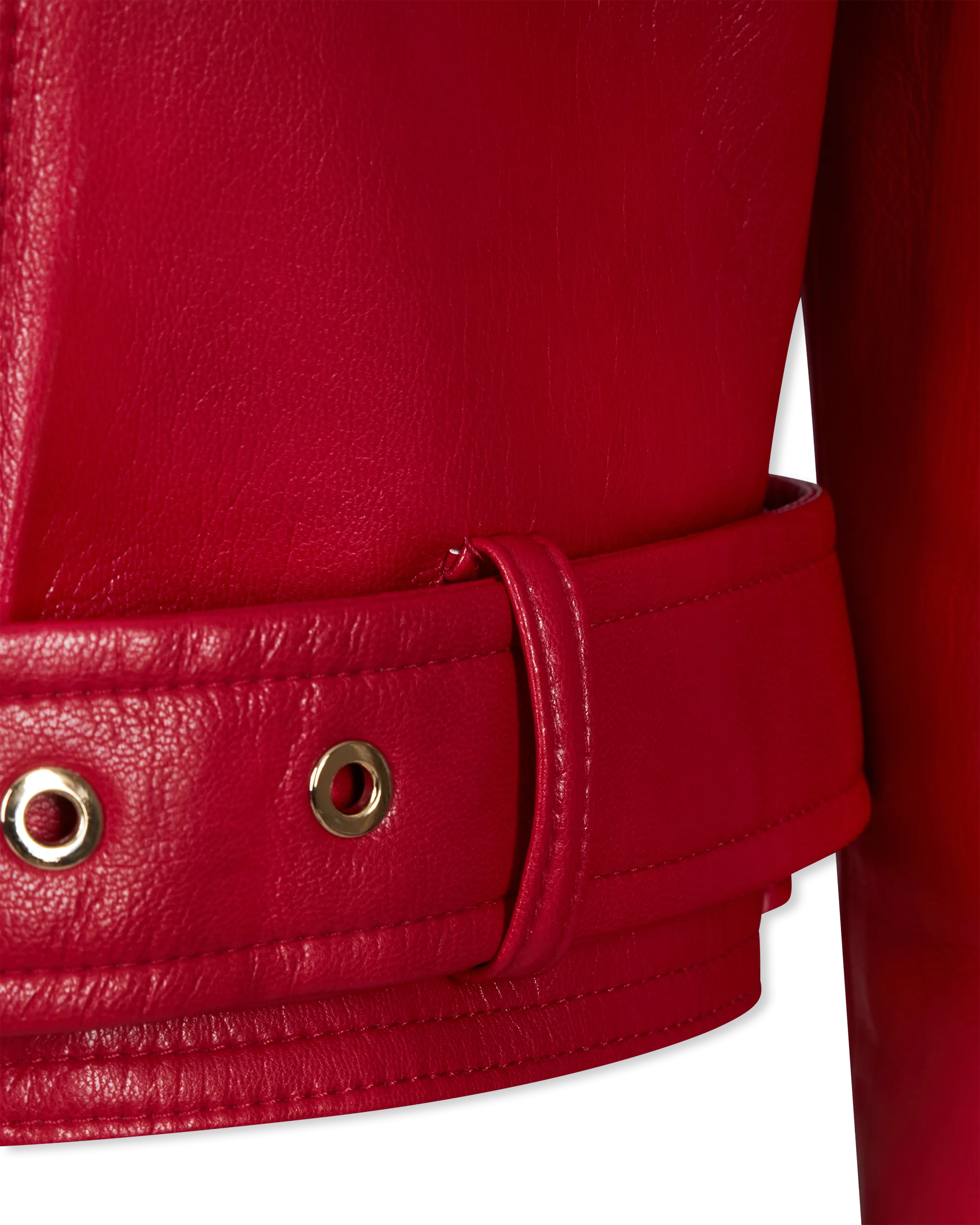 Morello Vegan Leather Jacket - DIHSAN