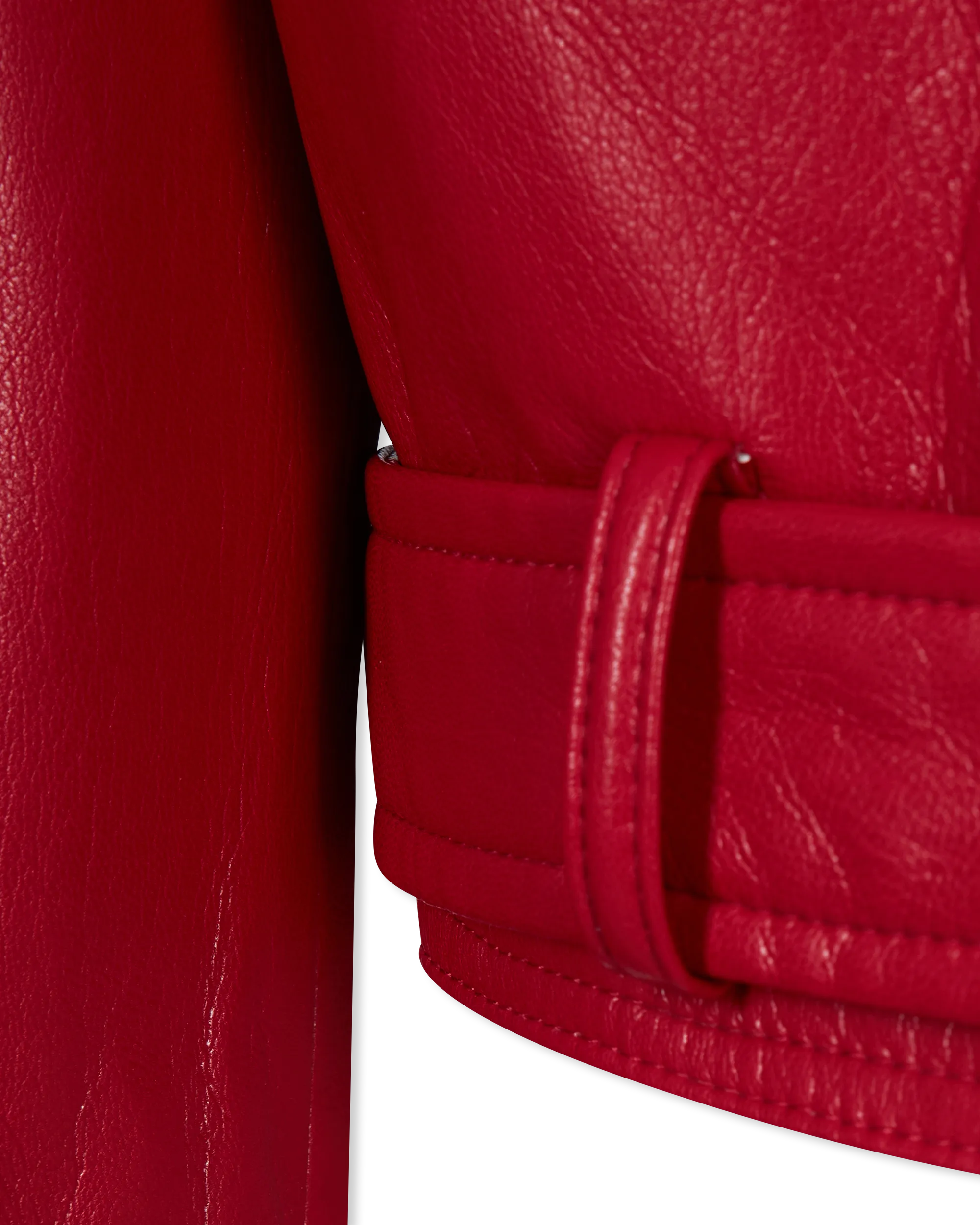Morello Vegan Leather Jacket - DIHSAN