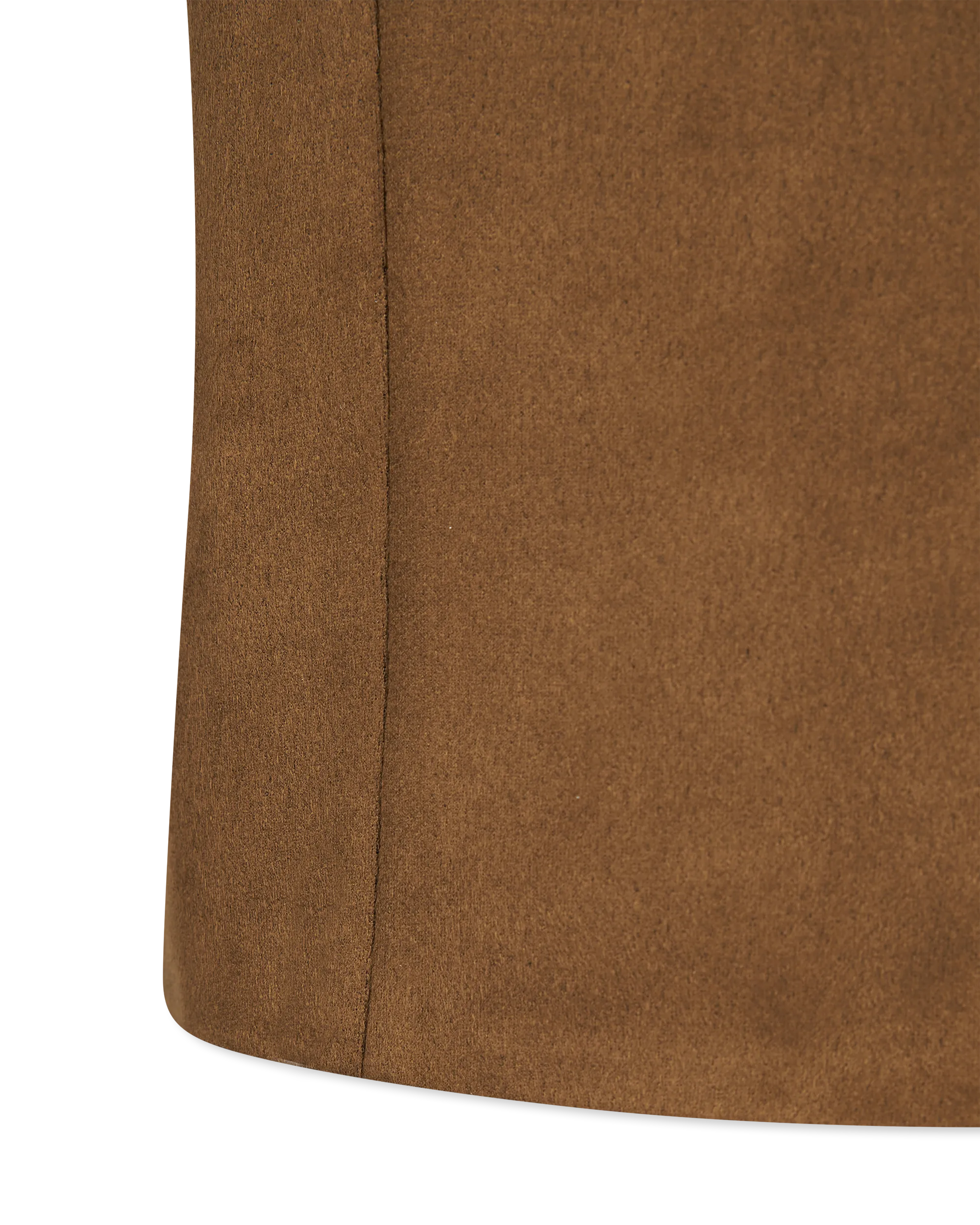 Brea Vegan Suede Vestier Top - DIHSAN