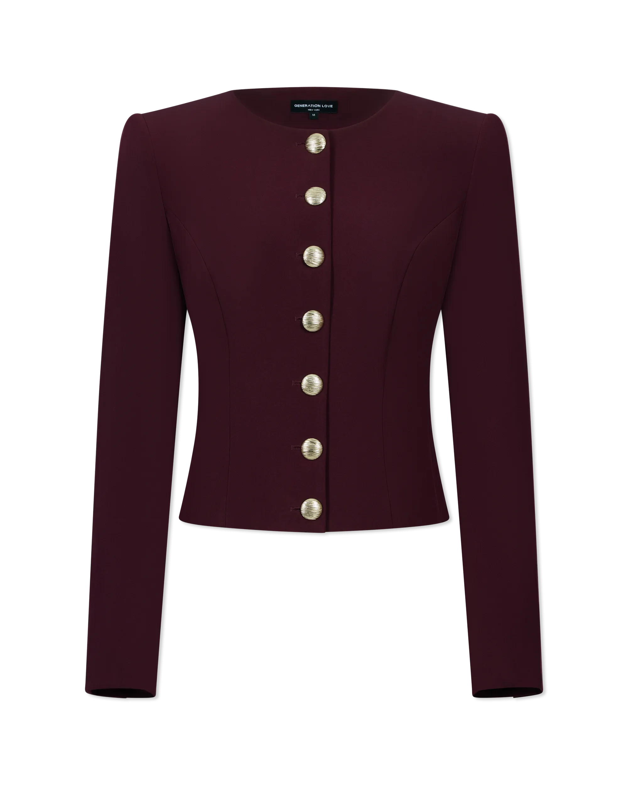 Olempia Crepe Blazer - DIHSAN