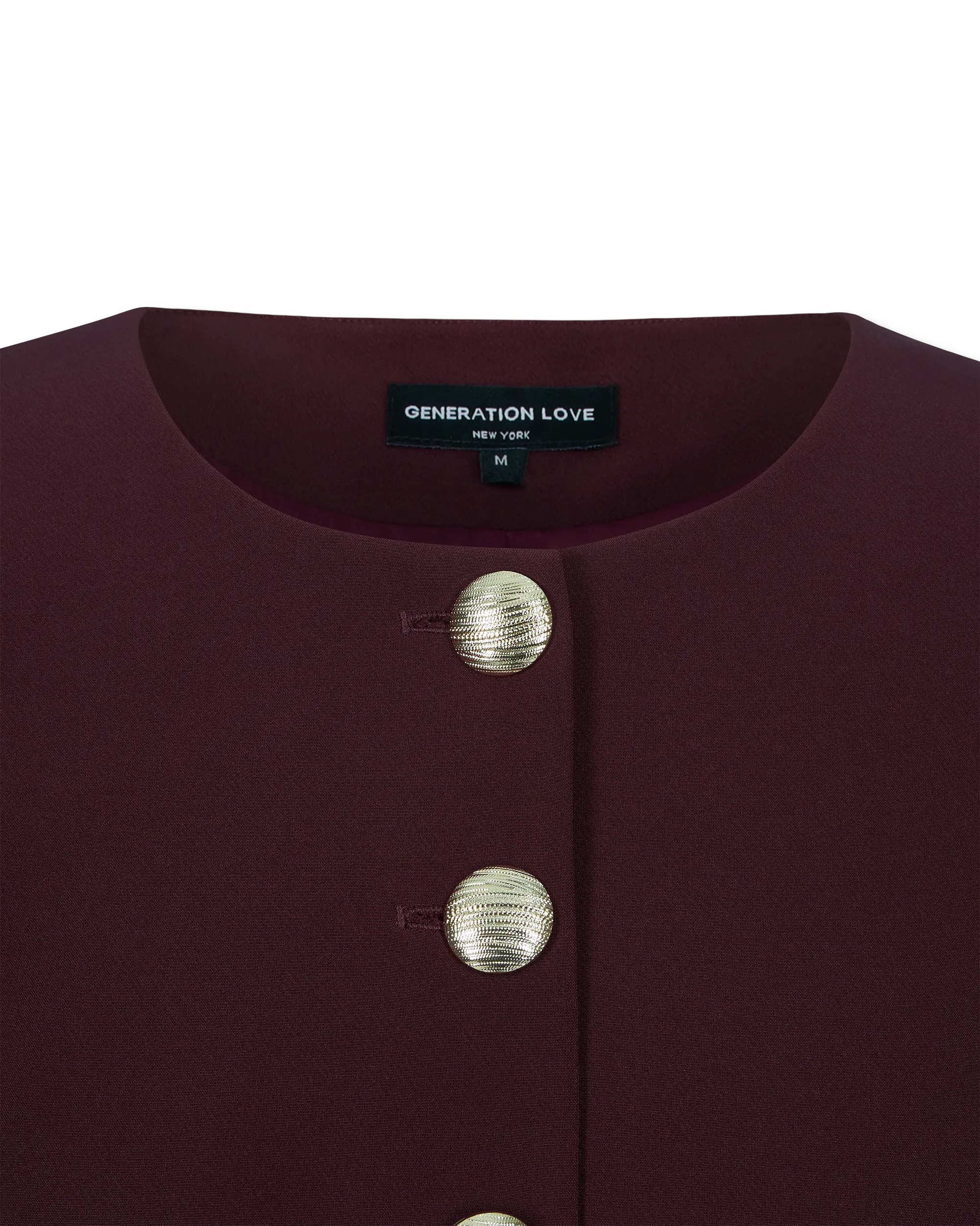 Olempia Crepe Blazer - DIHSAN