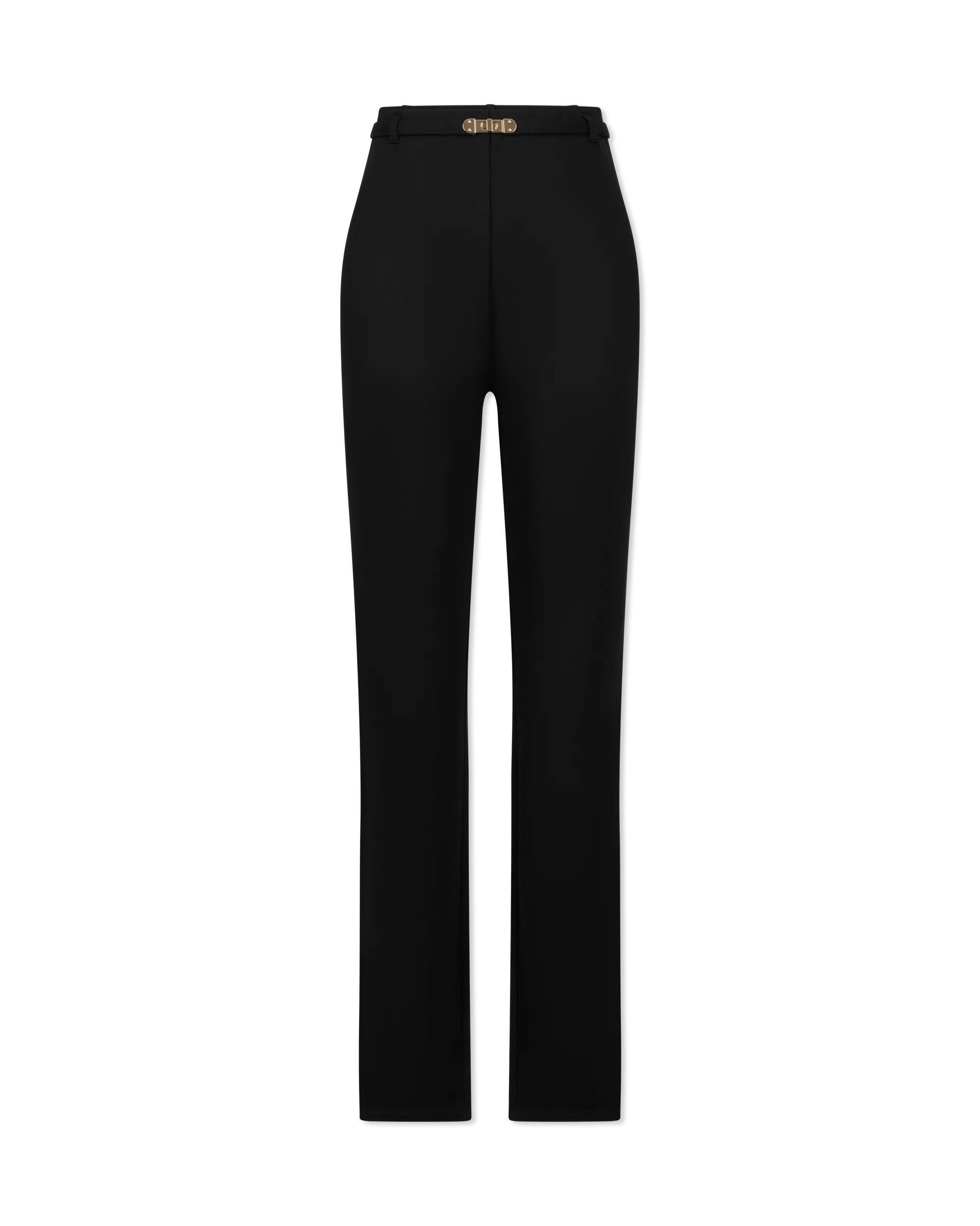 Lennon Turn-Lock Belted Ponte Legging - DIHSAN