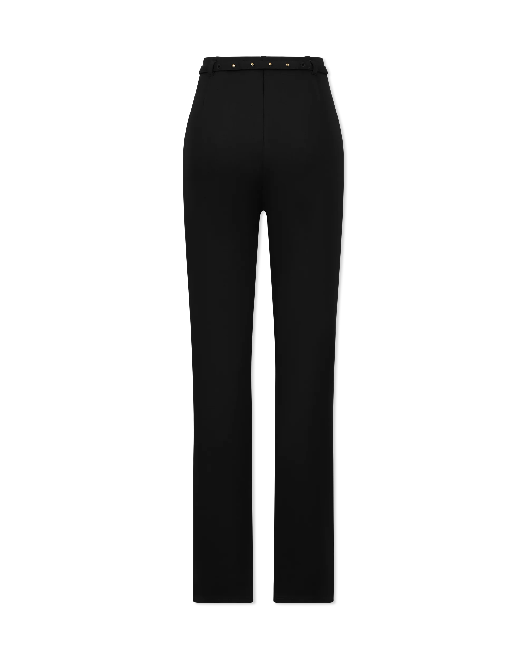 Lennon Turn-Lock Belted Ponte Legging - DIHSAN