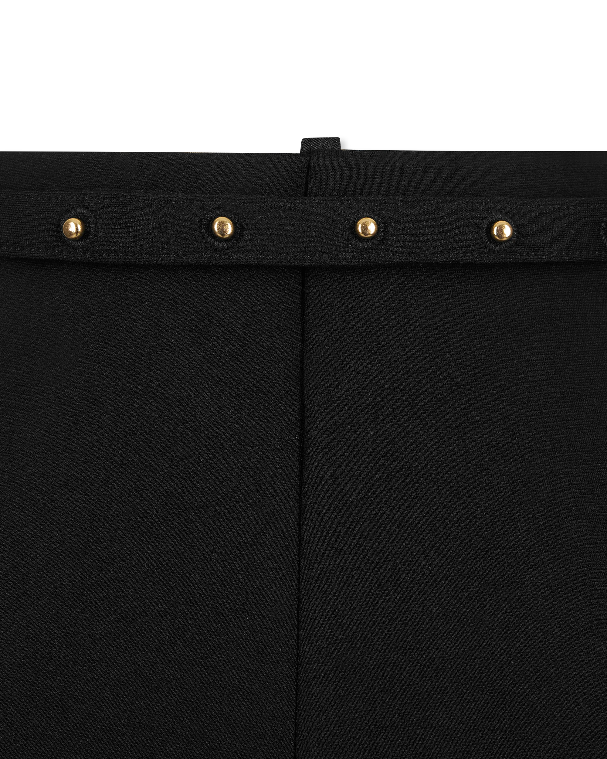 Lennon Turn-Lock Belted Ponte Legging - DIHSAN
