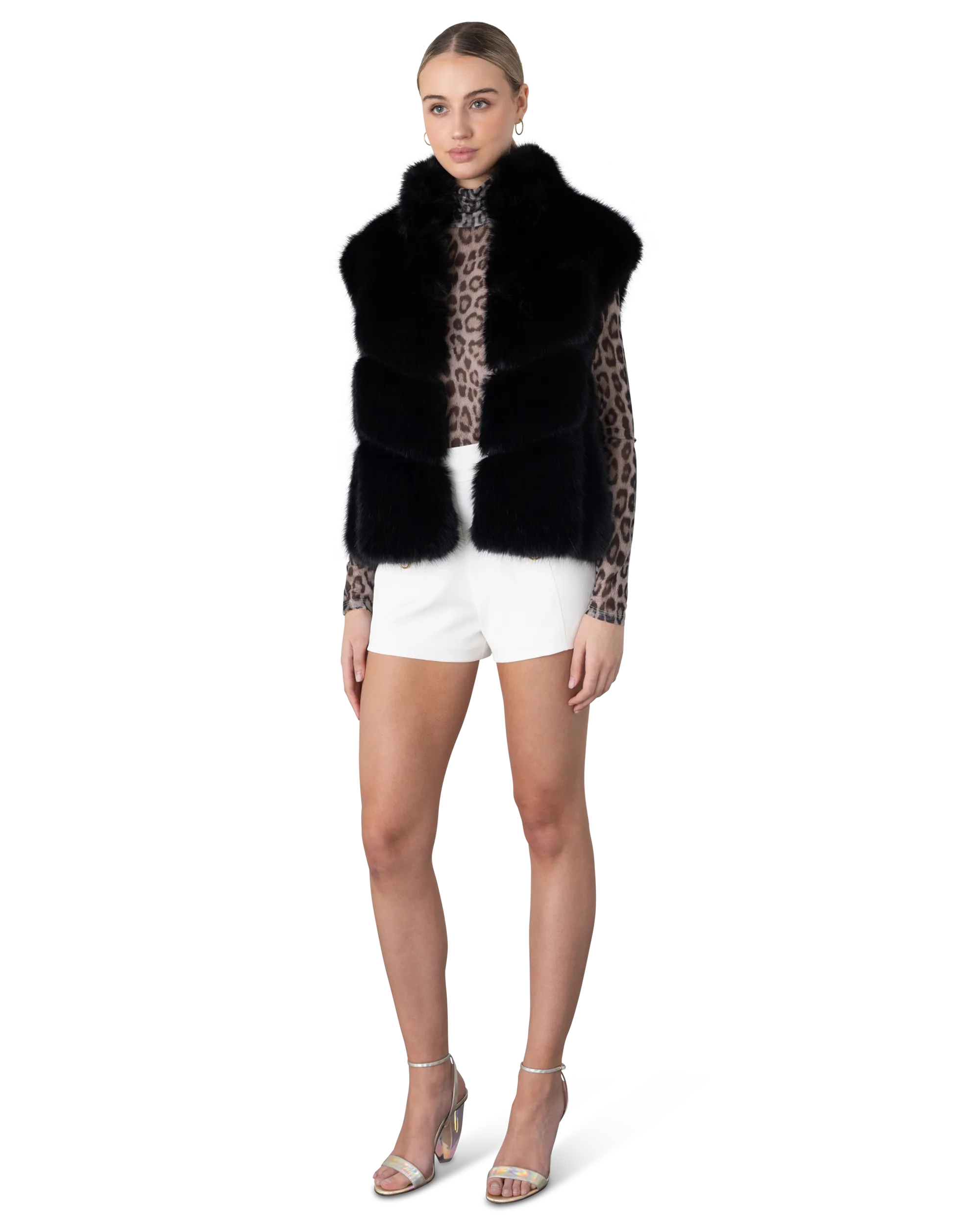 Generation Love Rosario Faux Fur Vest